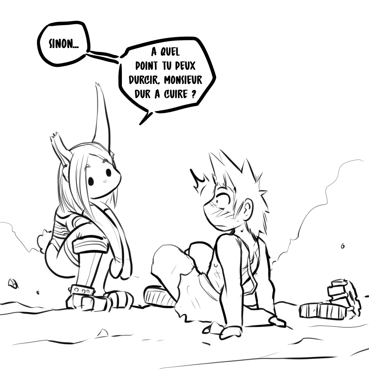 [The Kinky Quest] I like it HARD! | Je l'aime bien DURE ! (My Hero Academia) [French] [L'Aile-ou-la-Cuisse-Trad] 画像番号 6