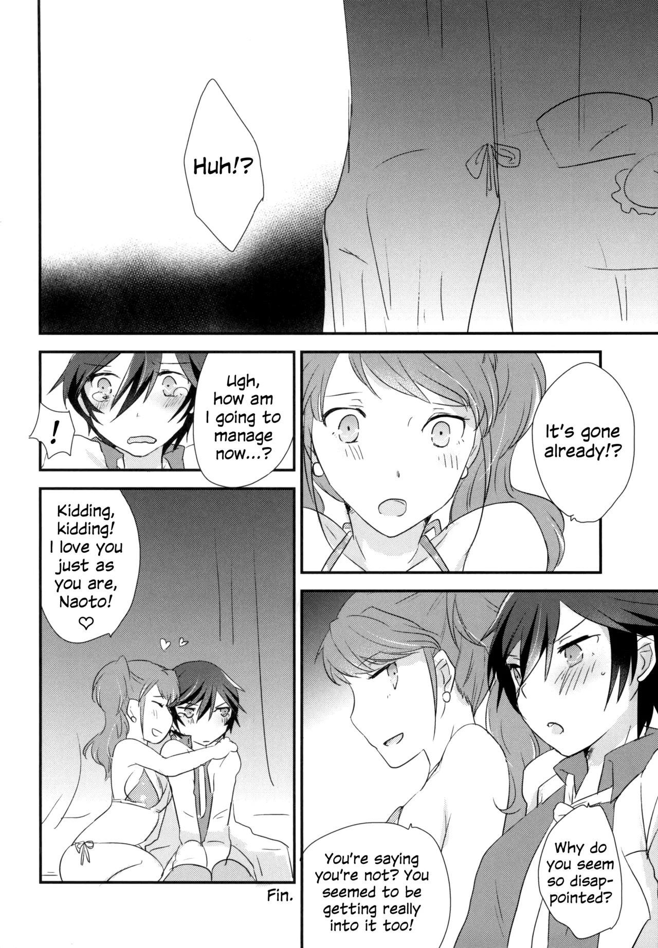 (C87) [MEGANE81 (Shinocco)] Ai no Imi o Oshiete | Teach the Meaning of Love (Persona 4) [English] image number 23