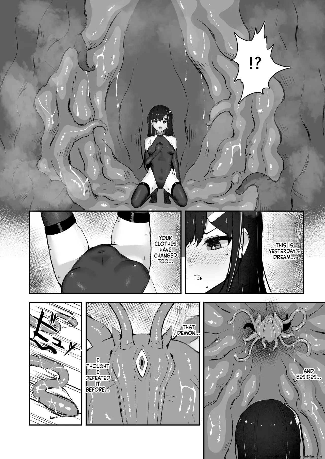 [Tamazushi (Shiratama)] A STORY ABOUT AN ELITE PSYCHIC BEING DEFEATED BY TENTACLES IN A NIGHTMARE. [Digital] (SCANMTL) 图片编号 21