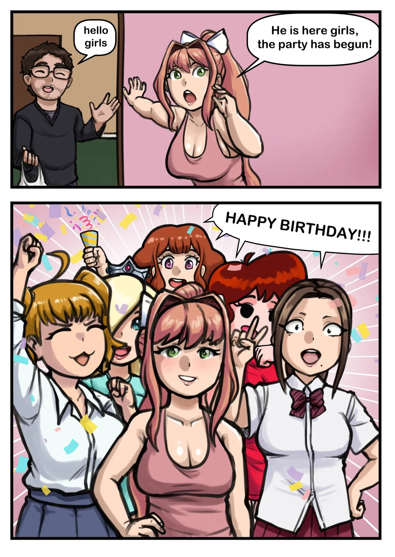 [Oni Senpai Art] Gender Change Party 2eme image