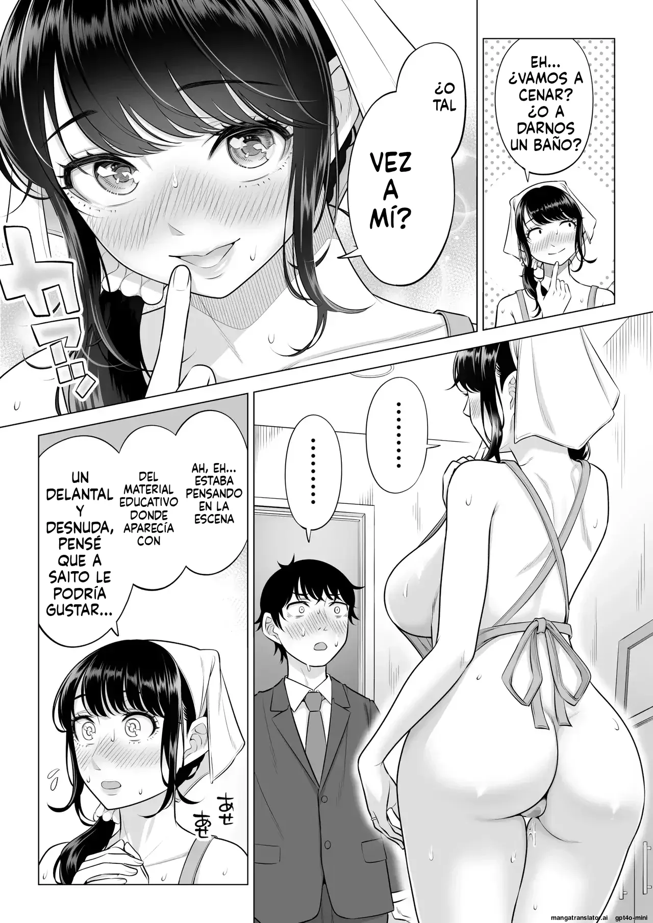 [Date Roku] Ore ga Dairi Tanetsuke Suru Koto ni Natta Hitozuma Tachibana Shizuka-san wa Nannimo Shiranai!! Sono 2｜¡La esposa Tachibana Shizuka, a la que me encargaron inseminar, no sabe nada! 2 [Spanish] [PainA-xi80] 图片编号 82