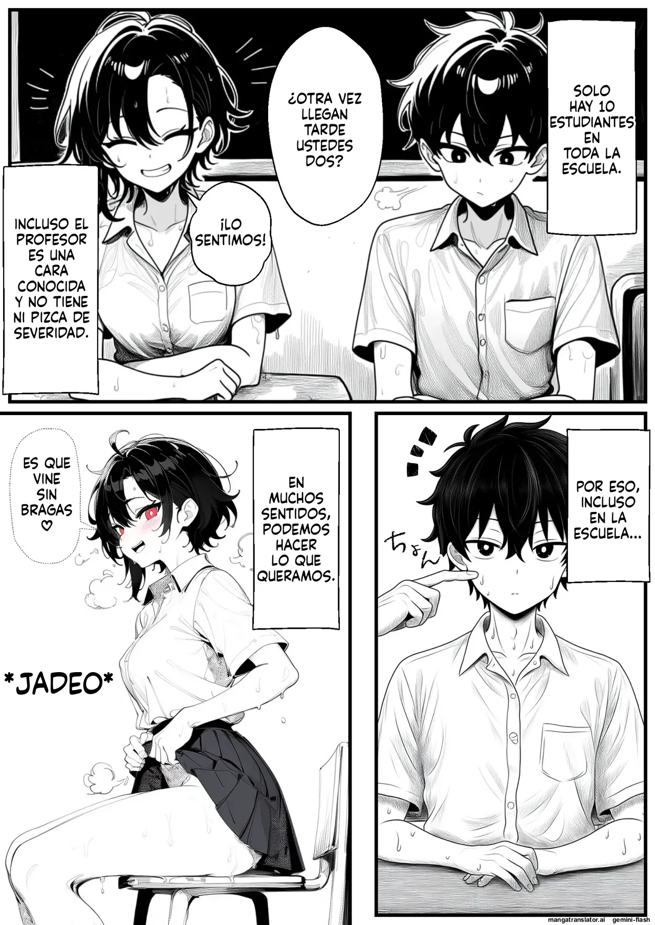 Seiyoku ouseina osananajimi kanojo, dekachin no pawa SEX de iki kurutte harami ochiru (Spanish) MTL 이미지 번호 8