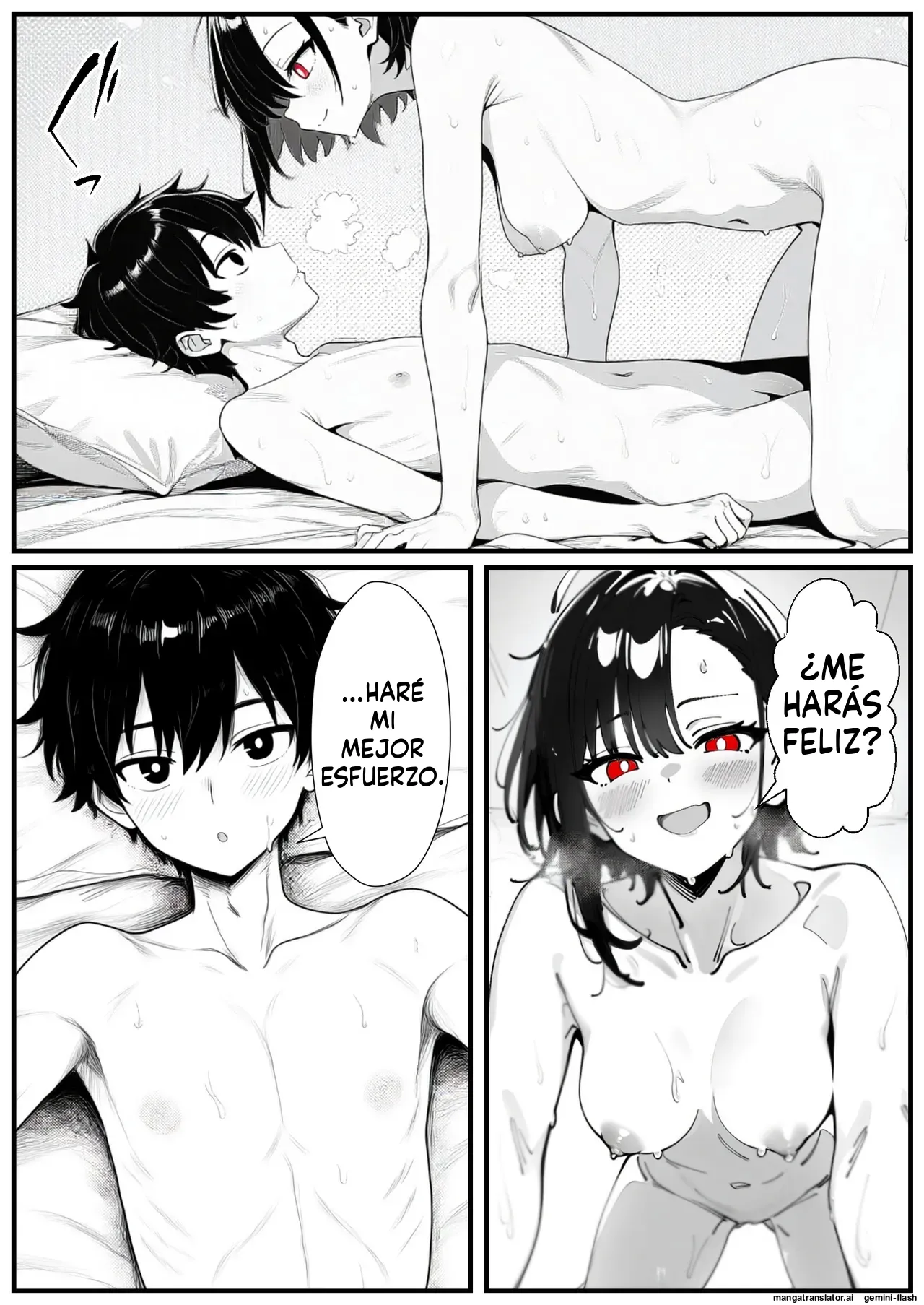 Seiyoku ouseina osananajimi kanojo, dekachin no pawa SEX de iki kurutte harami ochiru (Spanish) MTL 이미지 번호 12