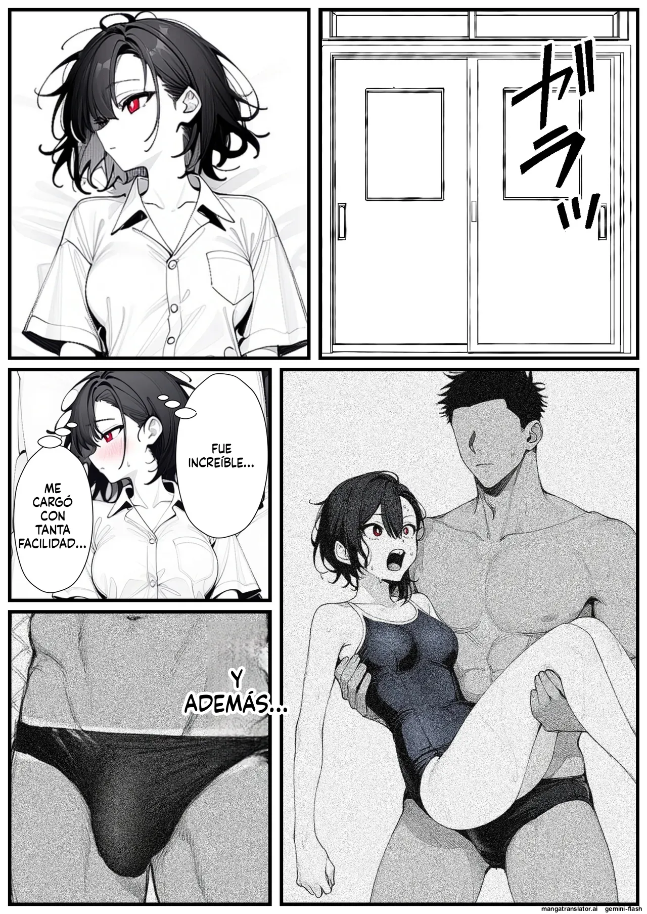 Seiyoku ouseina osananajimi kanojo, dekachin no pawa SEX de iki kurutte harami ochiru (Spanish) MTL 이미지 번호 31