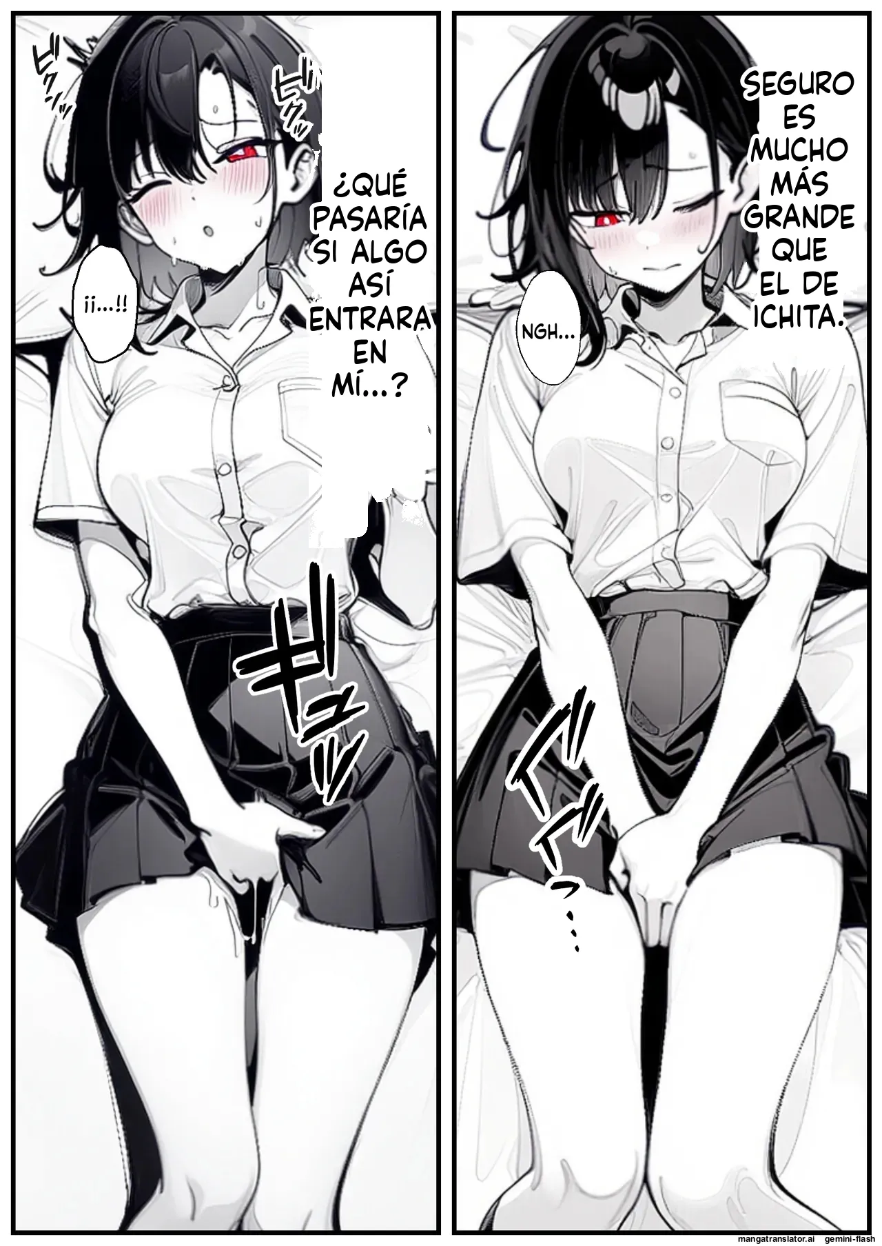 Seiyoku ouseina osananajimi kanojo, dekachin no pawa SEX de iki kurutte harami ochiru (Spanish) MTL 이미지 번호 32