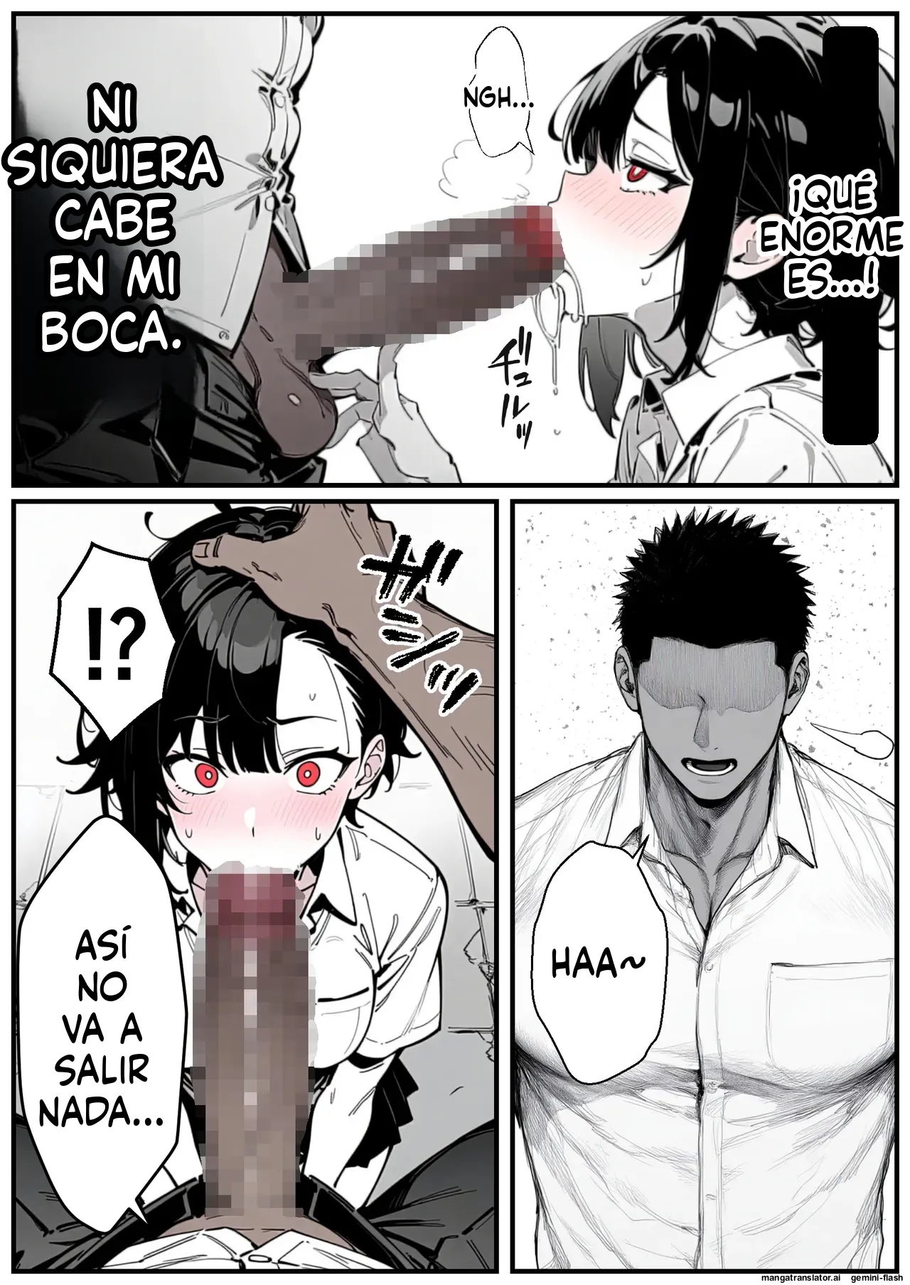 Seiyoku ouseina osananajimi kanojo, dekachin no pawa SEX de iki kurutte harami ochiru (Spanish) MTL 이미지 번호 41