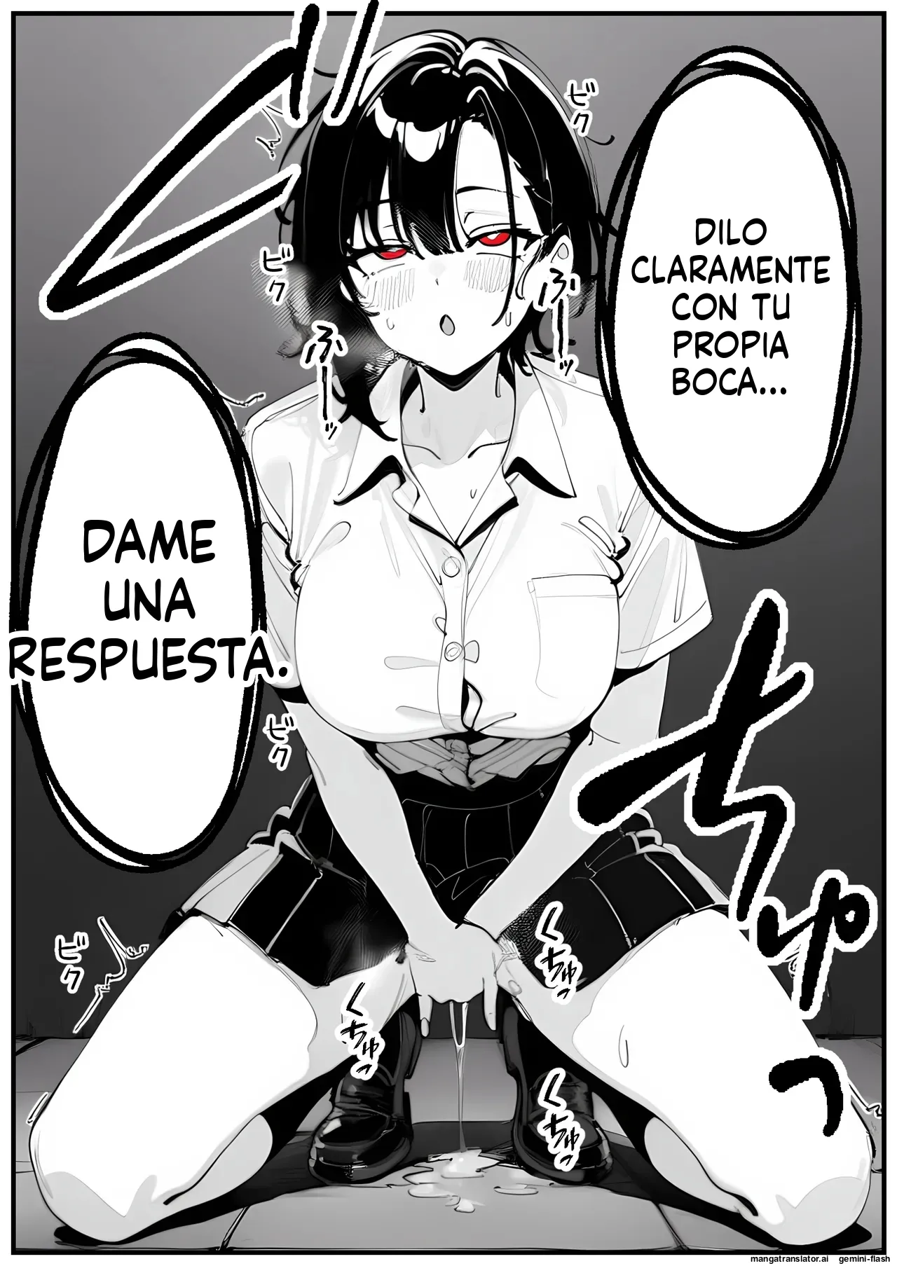 Seiyoku ouseina osananajimi kanojo, dekachin no pawa SEX de iki kurutte harami ochiru (Spanish) MTL 이미지 번호 47