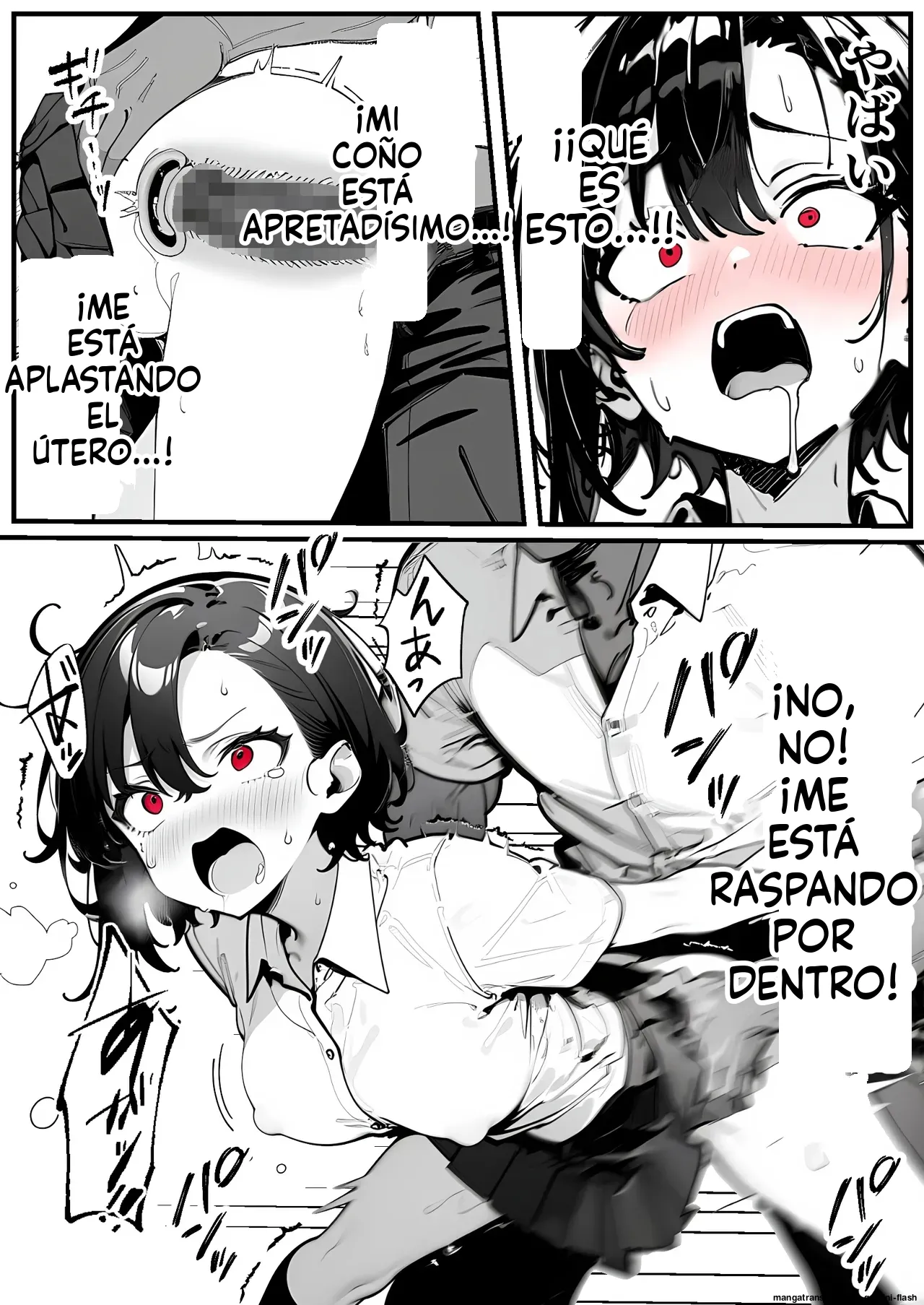 Seiyoku ouseina osananajimi kanojo, dekachin no pawa SEX de iki kurutte harami ochiru (Spanish) MTL 이미지 번호 51