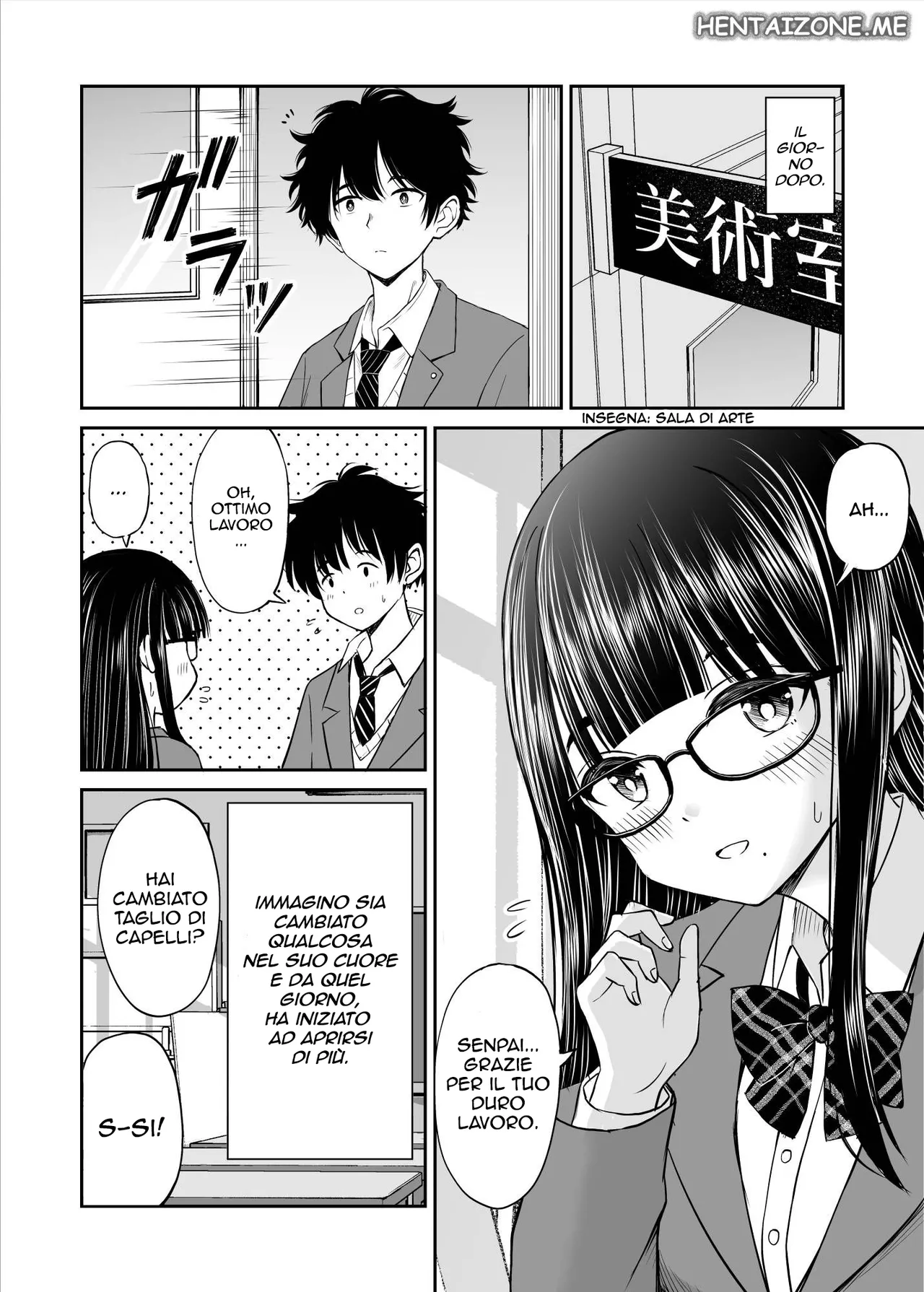 [Kotorakku] Bijutsubu no Kyonyuu Kouhai ga Nude Model ni Natta Kekka Amari ni Ero Sugite Ore no Geijutsu ga Bakuhatsushita Hanashi | Il Club D' Arte [Italian] [Decensored] 7eme image