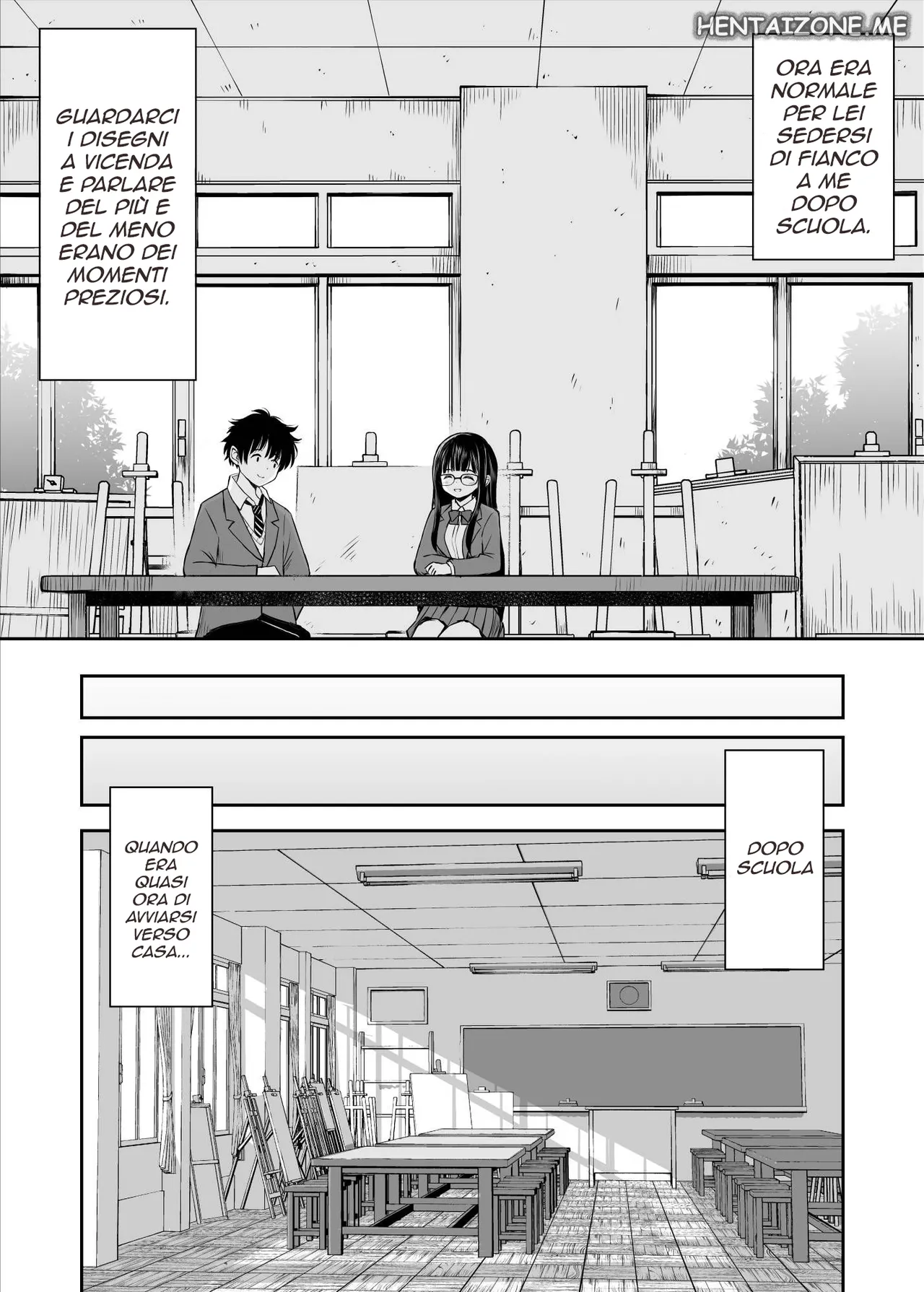 [Kotorakku] Bijutsubu no Kyonyuu Kouhai ga Nude Model ni Natta Kekka Amari ni Ero Sugite Ore no Geijutsu ga Bakuhatsushita Hanashi | Il Club D' Arte [Italian] [Decensored] 8eme image