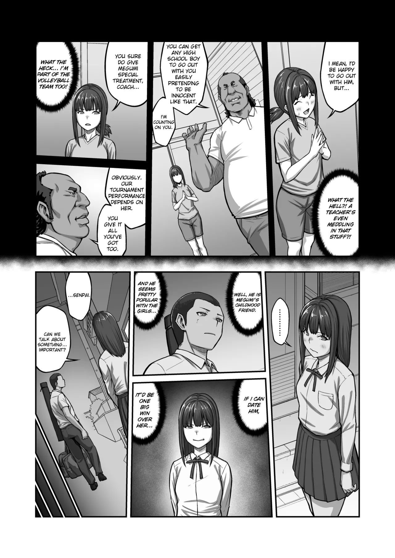 [ClimbCrown] Nakadashi Oji-san ni Nerawareta Mesu wa Nigeru Koto ga Dekinai ~Fujitomo Megumi Hen 2~ | A Woman Can't Get Away After Being Targeted By This Horny Old Man - Fujitomo Megumi Edition Vol.2 [English] =White Symphony= [Digital] image number 46