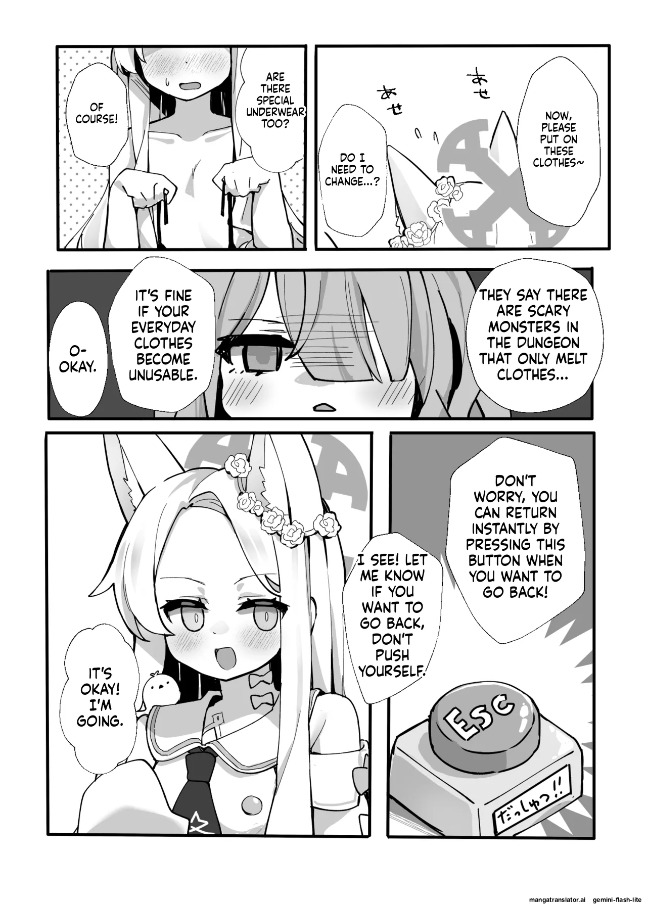 [TrinkeT (Karaage3)] Zako Mob Taoshite Leveling Shitakatta dake nanda ga... (Blue Archive) [English] [SCANMTL] [Digital] 画像番号 6