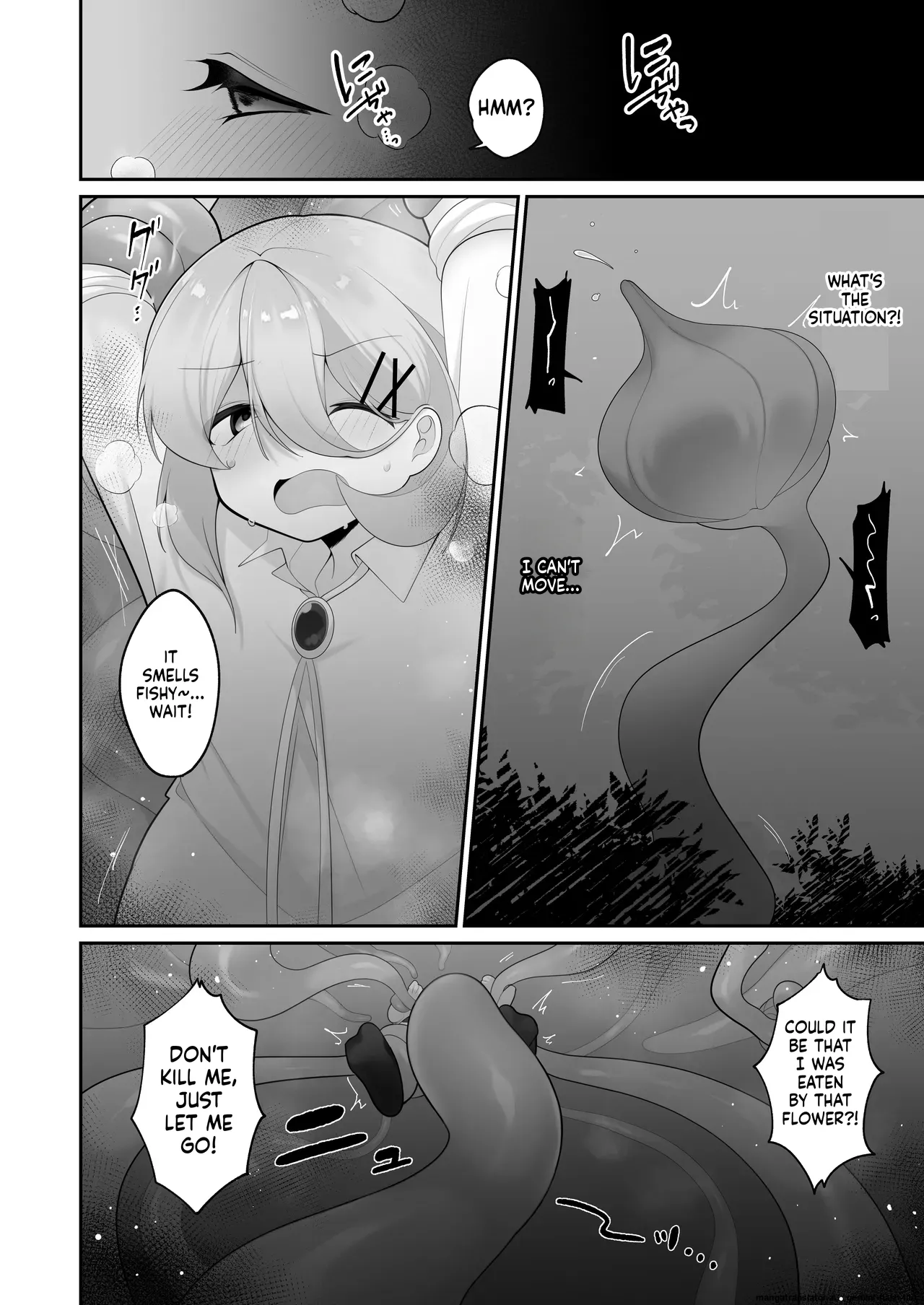 [Me no Kataki (Akinashi Koyomi)] Jishou Tensai Shoujo, Ero Trap Dungeon ni Idomu ~Sugureta Zunou to Boudai na Maryoku to Saikyou no Omamori de Musou Shimasu~ [English] [SCANMTL] изображение № 15