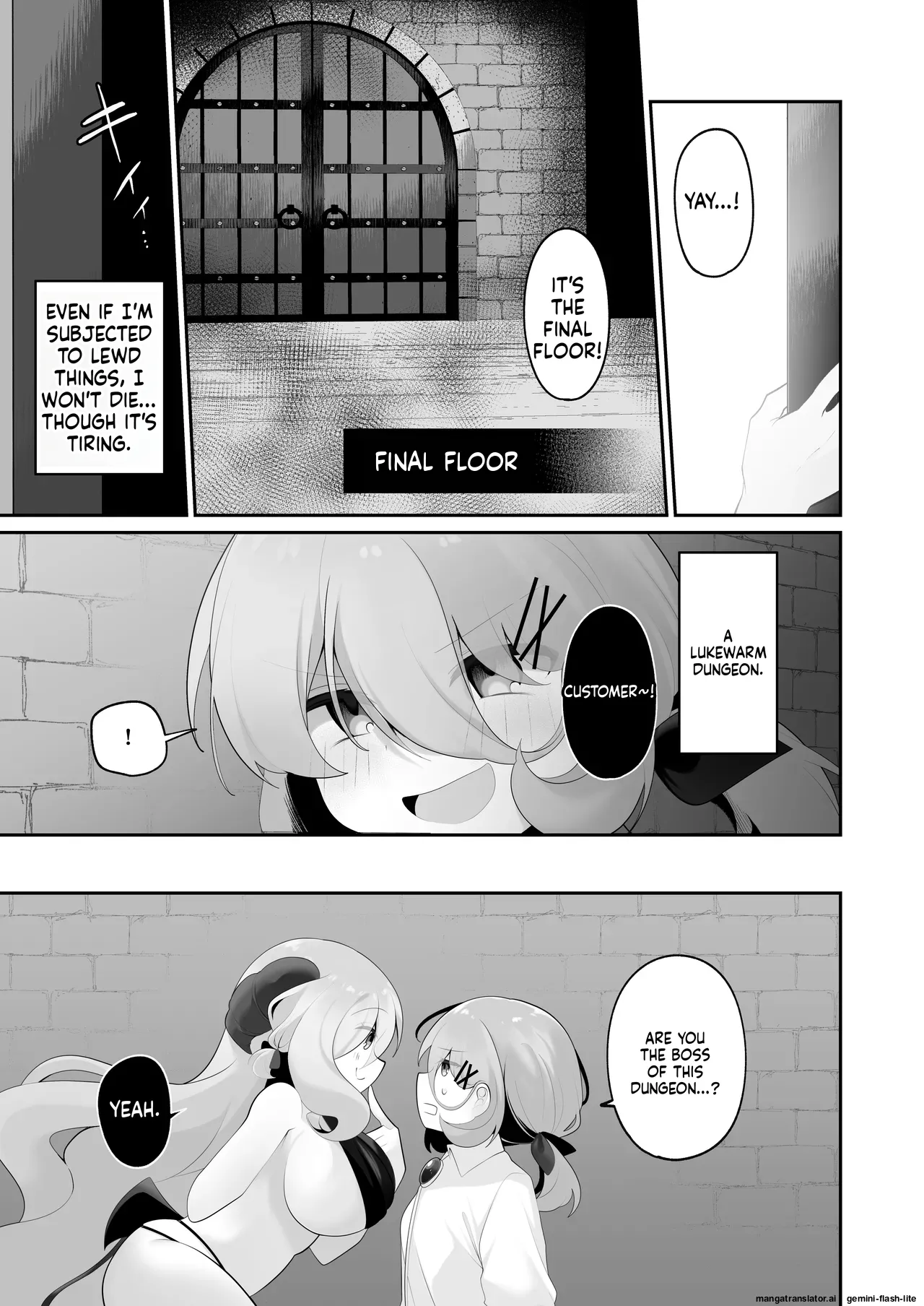 [Me no Kataki (Akinashi Koyomi)] Jishou Tensai Shoujo, Ero Trap Dungeon ni Idomu ~Sugureta Zunou to Boudai na Maryoku to Saikyou no Omamori de Musou Shimasu~ [English] [SCANMTL] изображение № 20