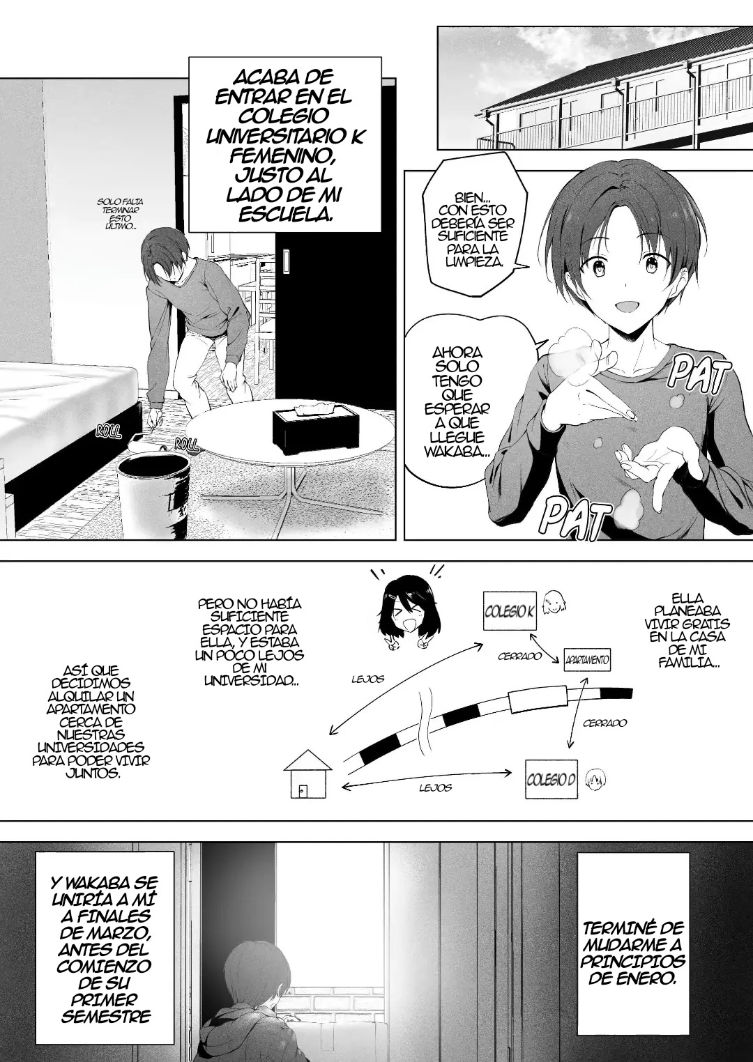 [Honey lounge (Hachimitsu)] Motto! Choushin Itoko to Ecchii Koto Shiyo｜Más Abrazos Con Mi Súper Alta Prima {Spanish} {EbisuTraslade - ACATLLL} {Digital} изображение № 3