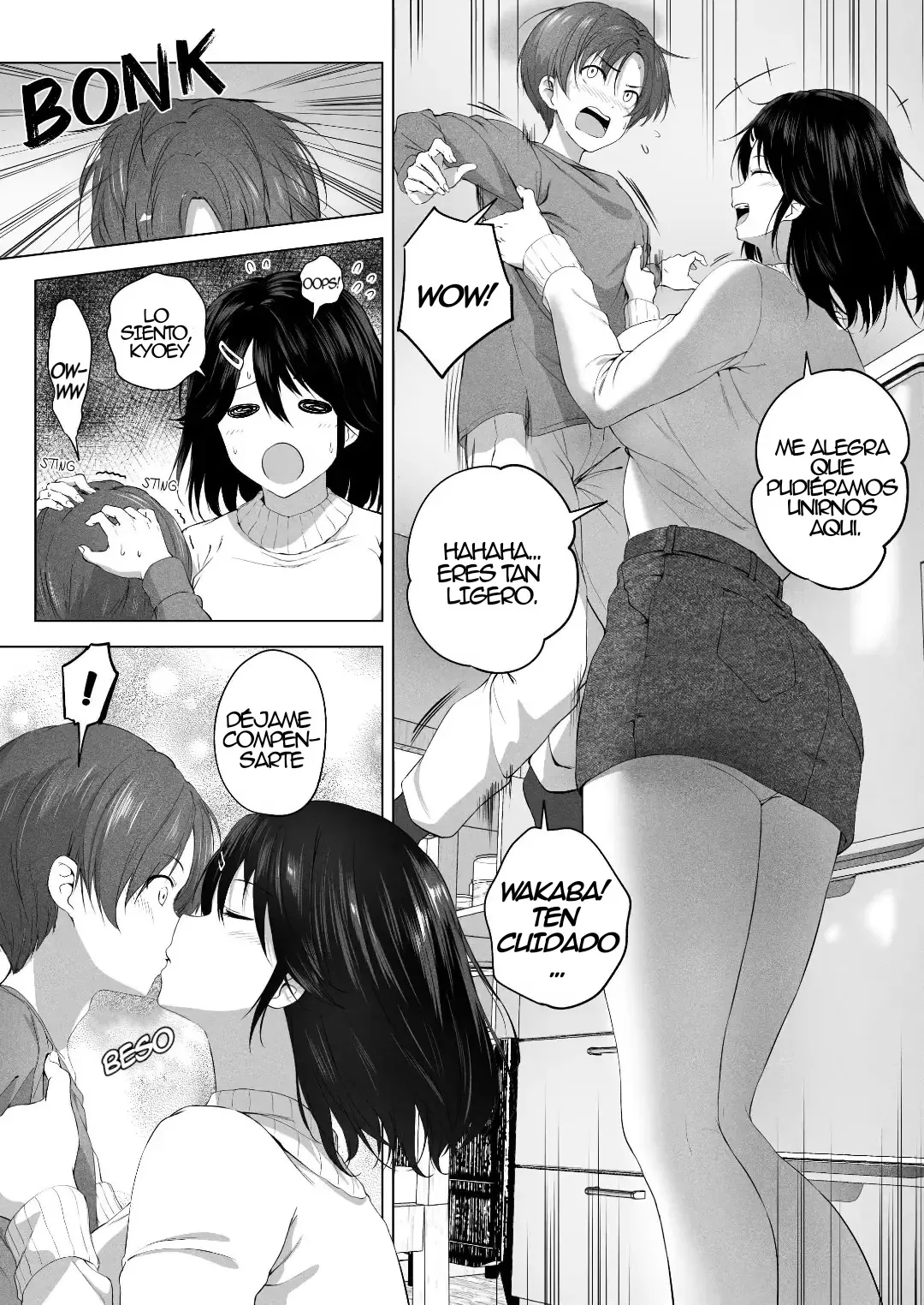 [Honey lounge (Hachimitsu)] Motto! Choushin Itoko to Ecchii Koto Shiyo｜Más Abrazos Con Mi Súper Alta Prima {Spanish} {EbisuTraslade - ACATLLL} {Digital} изображение № 9