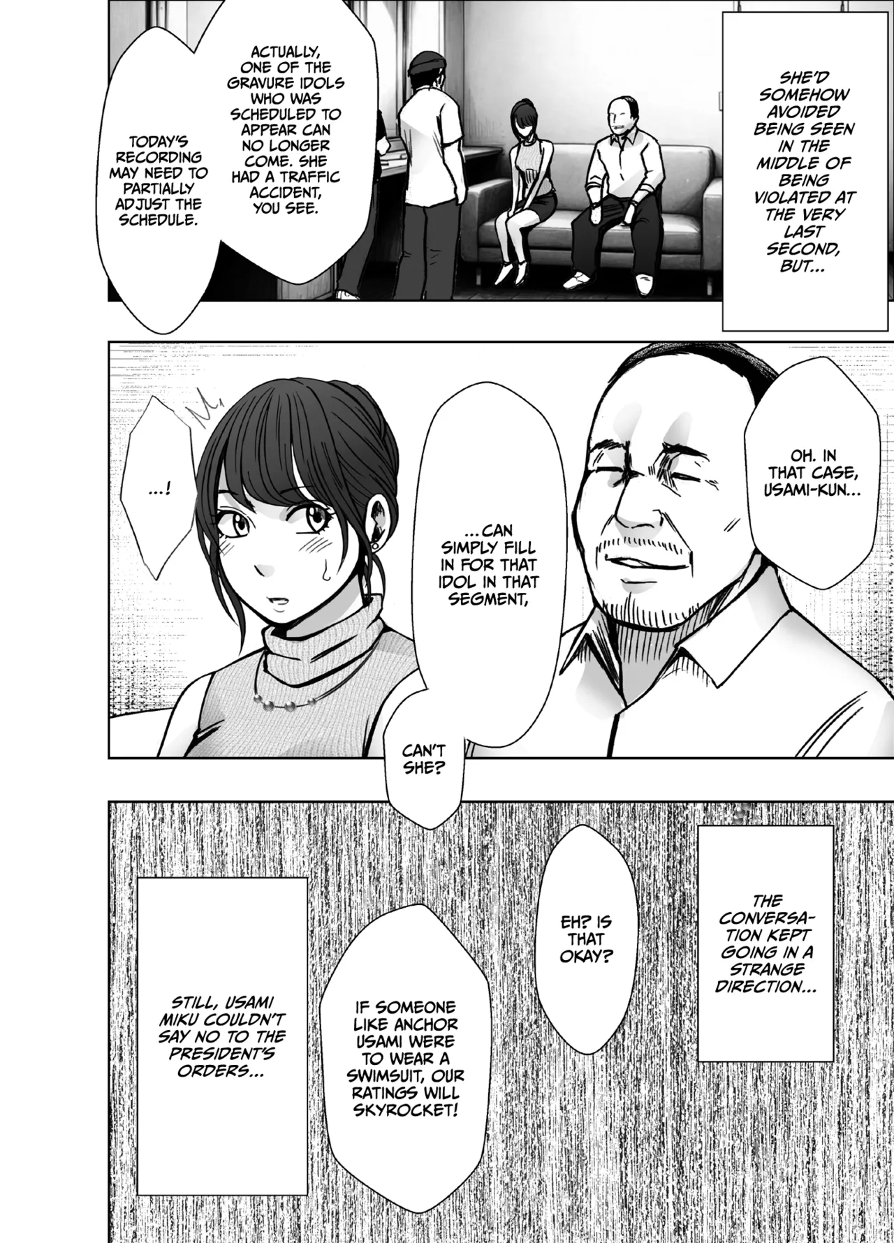 [Crimson] Namaiki na Joshi Announcer ga Kakushita AD ni Wakaraserareru made 3 [English] [CulturedCommissions] image number 13