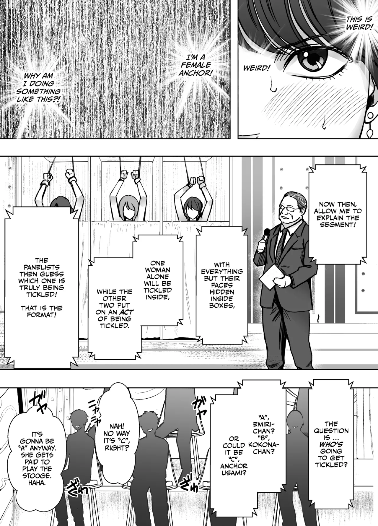 [Crimson] Namaiki na Joshi Announcer ga Kakushita AD ni Wakaraserareru made 3 [English] [CulturedCommissions] image number 17