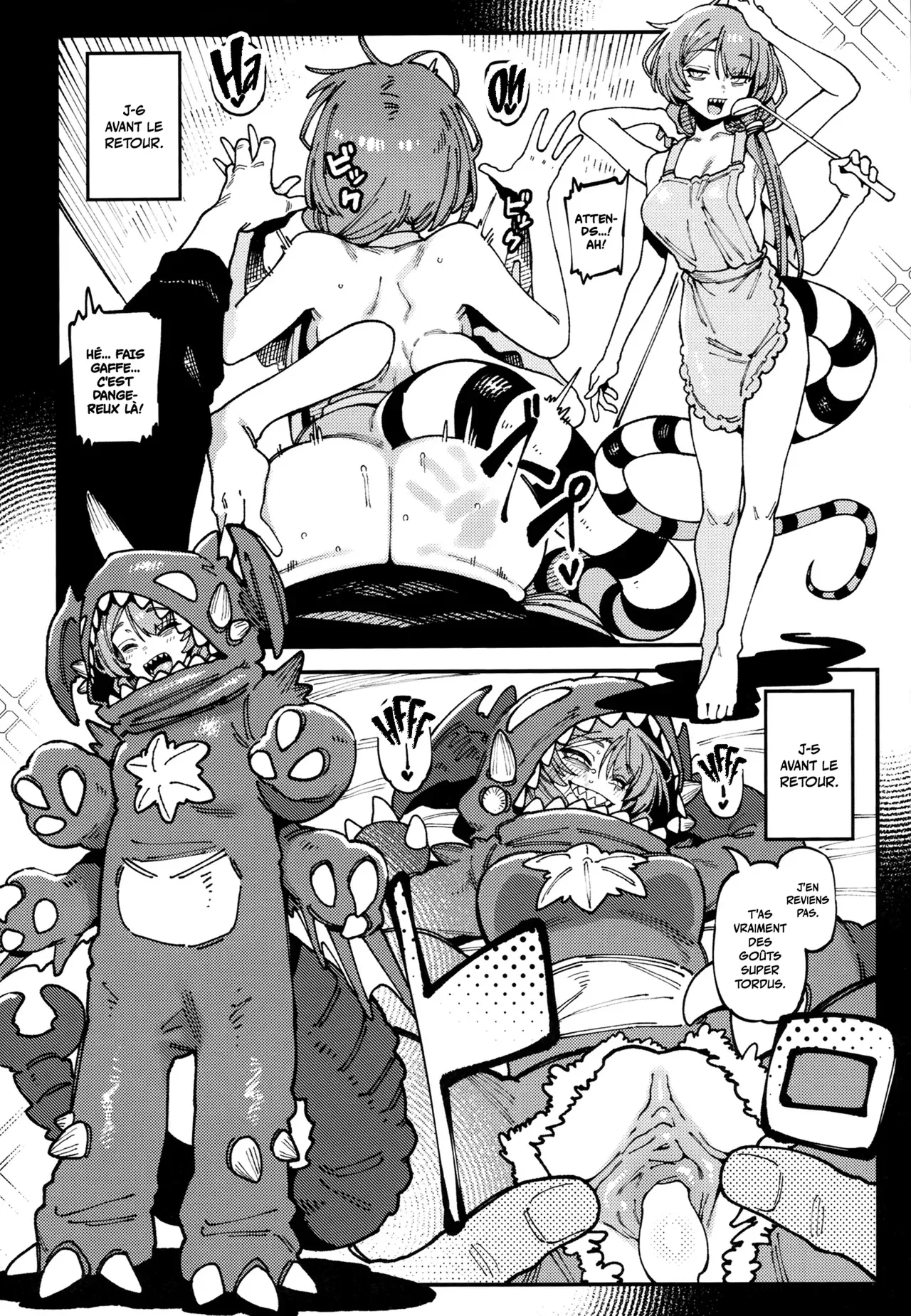 [Hoshoku Shoujo (Karasu Chan)] Watashi ni Konna Kuchi Kiite, Oya Gatcha Shippai shita no ka Lv.2.5 | Comment tu me parles ? Tes parents ont oublié de t'éduquer ou quoi ? Lv.2.5 [French] [Minous Secrets] [Decensored] 图片编号 53