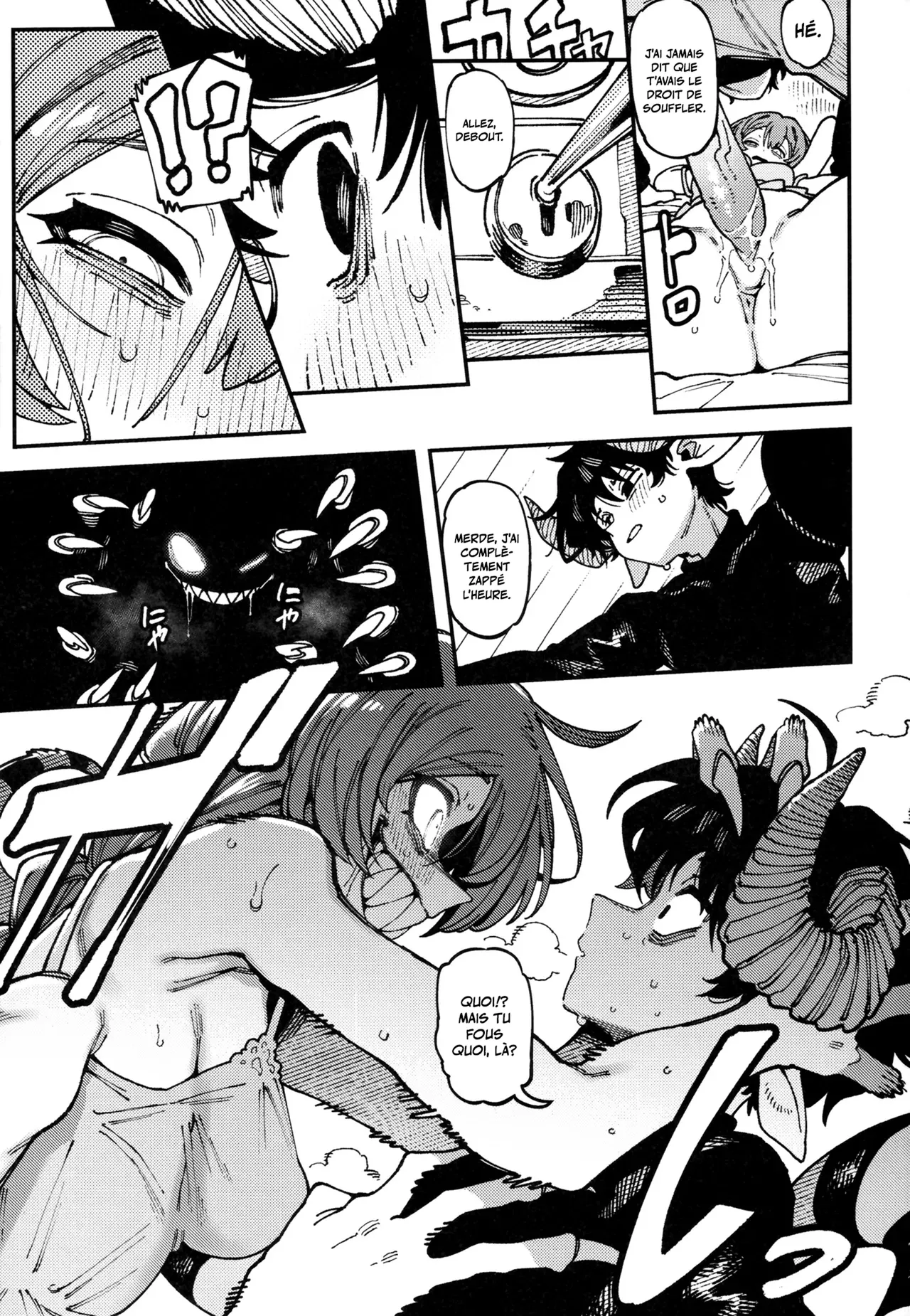 [Hoshoku Shoujo (Karasu Chan)] Watashi ni Konna Kuchi Kiite, Oya Gatcha Shippai shita no ka Lv.2.5 | Comment tu me parles ? Tes parents ont oublié de t'éduquer ou quoi ? Lv.2.5 [French] [Minous Secrets] [Decensored] 图片编号 64