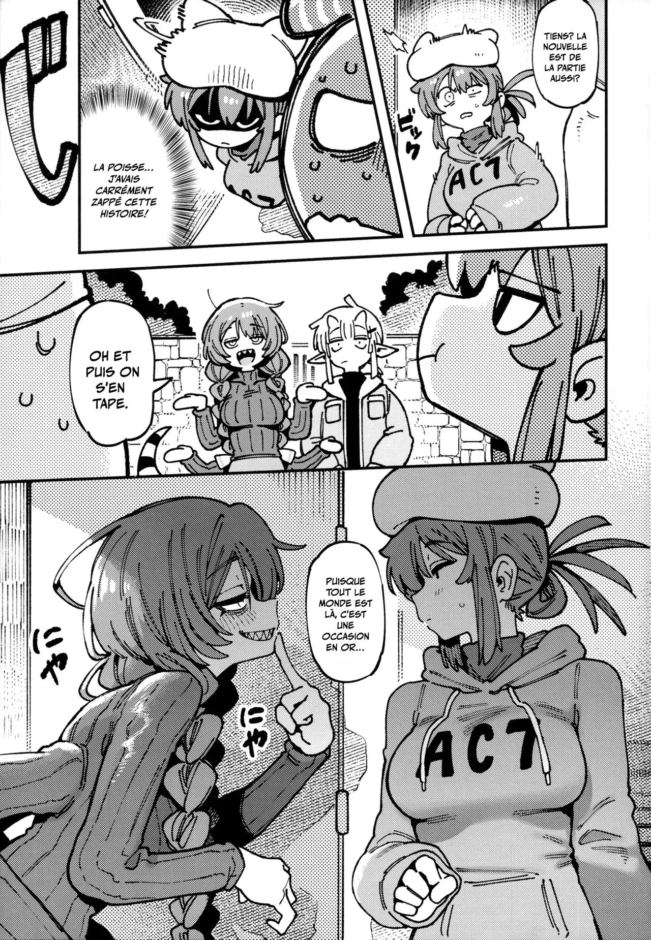 [Hoshoku Shoujo (Karasu Chan)] Watashi ni Konna Kuchi Kiite, Oya Gatcha Shippai shita no ka Lv.2.5 | Comment tu me parles ? Tes parents ont oublié de t'éduquer ou quoi ? Lv.2.5 [French] [Minous Secrets] [Decensored] 图片编号 70