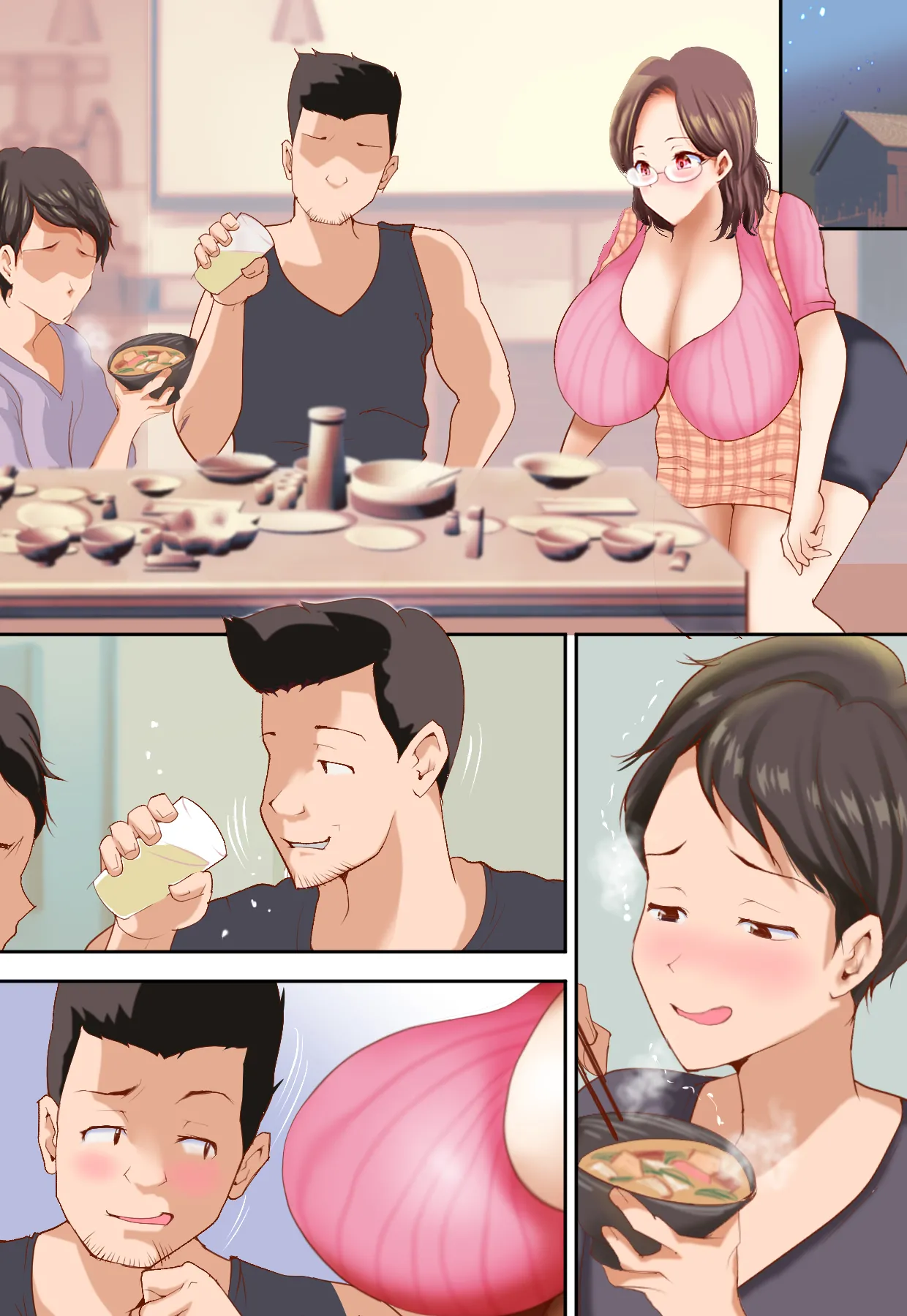 [Ki Se E Nu] Yoso no Oku-sama nanoni, Itoshikute Taisetsu na Haha ~Netori no Yoake~ изображение № 91