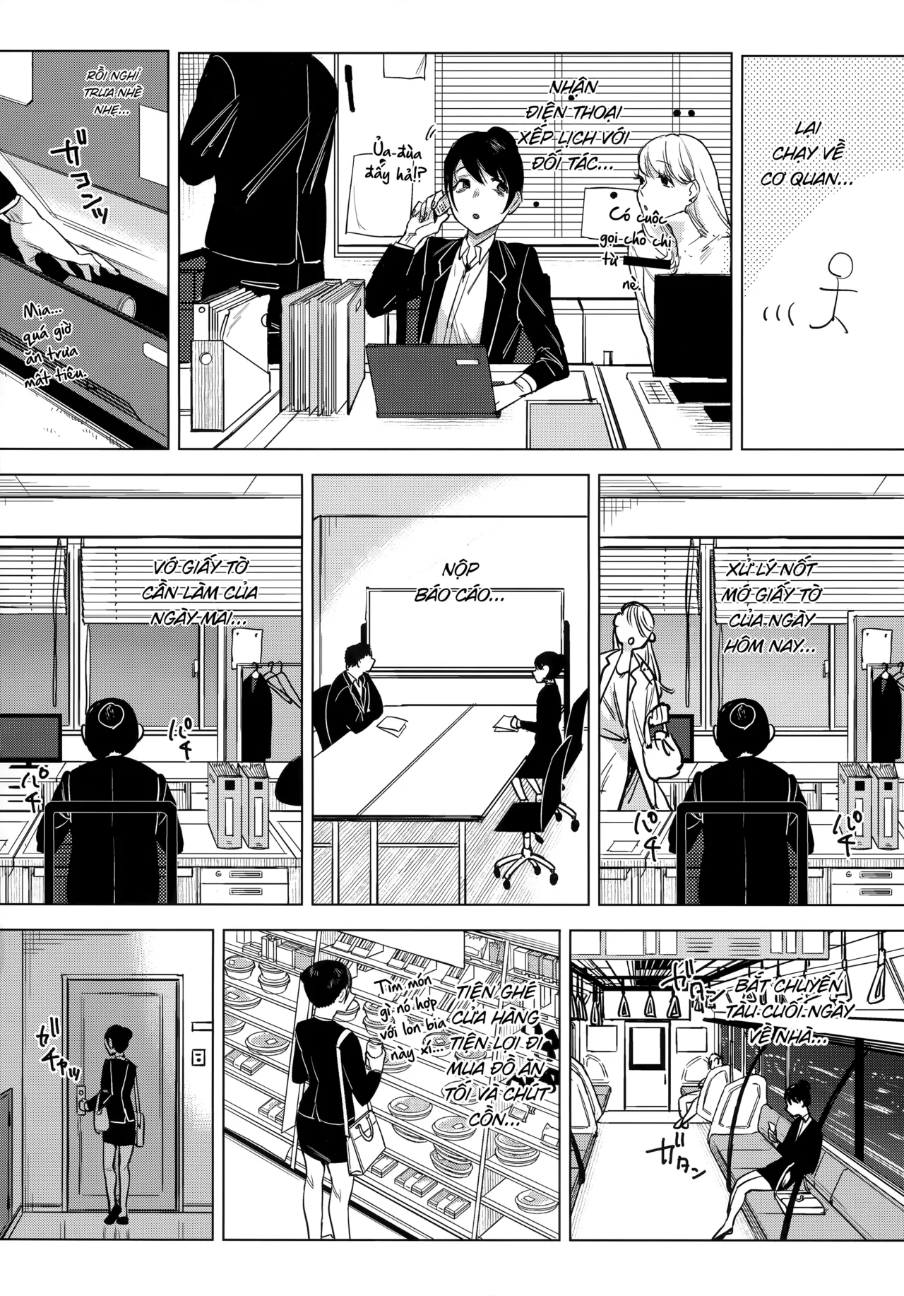 (COMITIA137) [Nino_izm (2no.)] Shachiku no Watashi o Honrou Suru no wa Omae Ittai Dare nanda yo!? | Anh Là Thằng Nào Mà Dám Tà Lưa Với Cả Con Lươn Văn Phòng Như Tôi Hả!? [Tiếng Việt] [Najung Translation]] image number 5