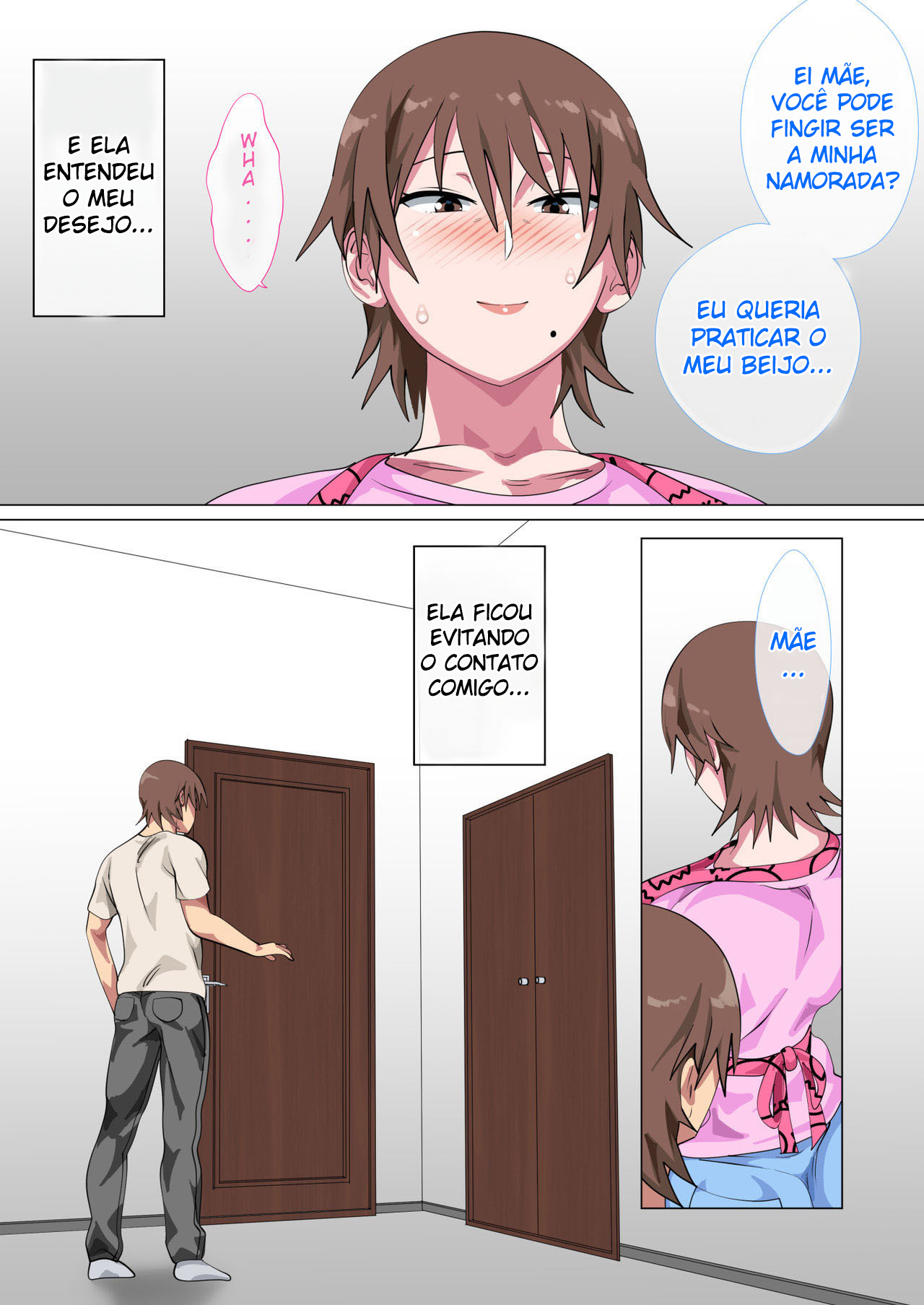 Reibo Misaki ~Kinpatsu Musuko to Onaho Haha~ 图片编号 18