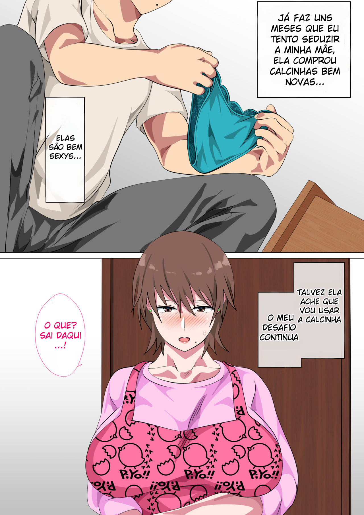 Reibo Misaki ~Kinpatsu Musuko to Onaho Haha~ 图片编号 25