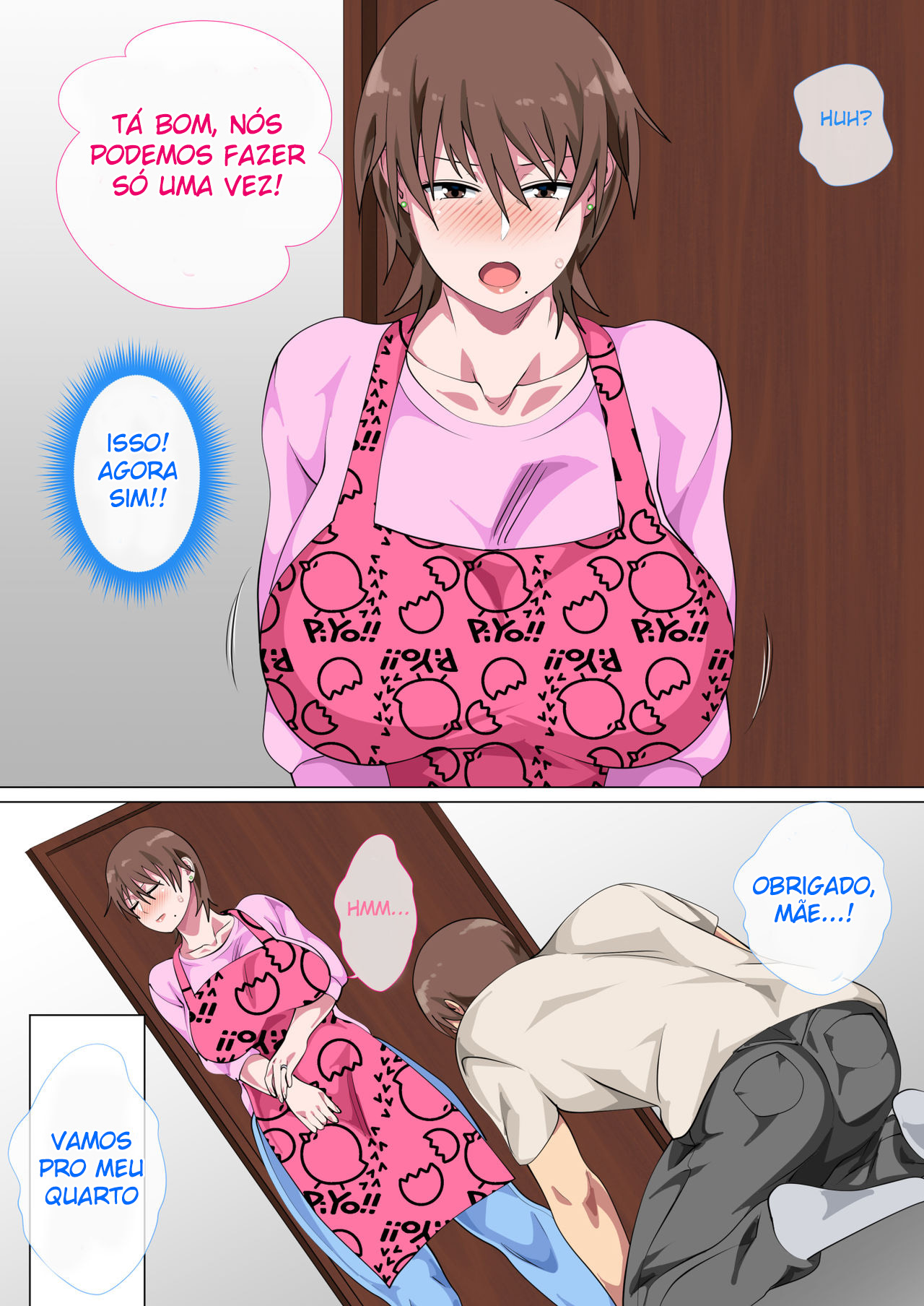 Reibo Misaki ~Kinpatsu Musuko to Onaho Haha~ 图片编号 27