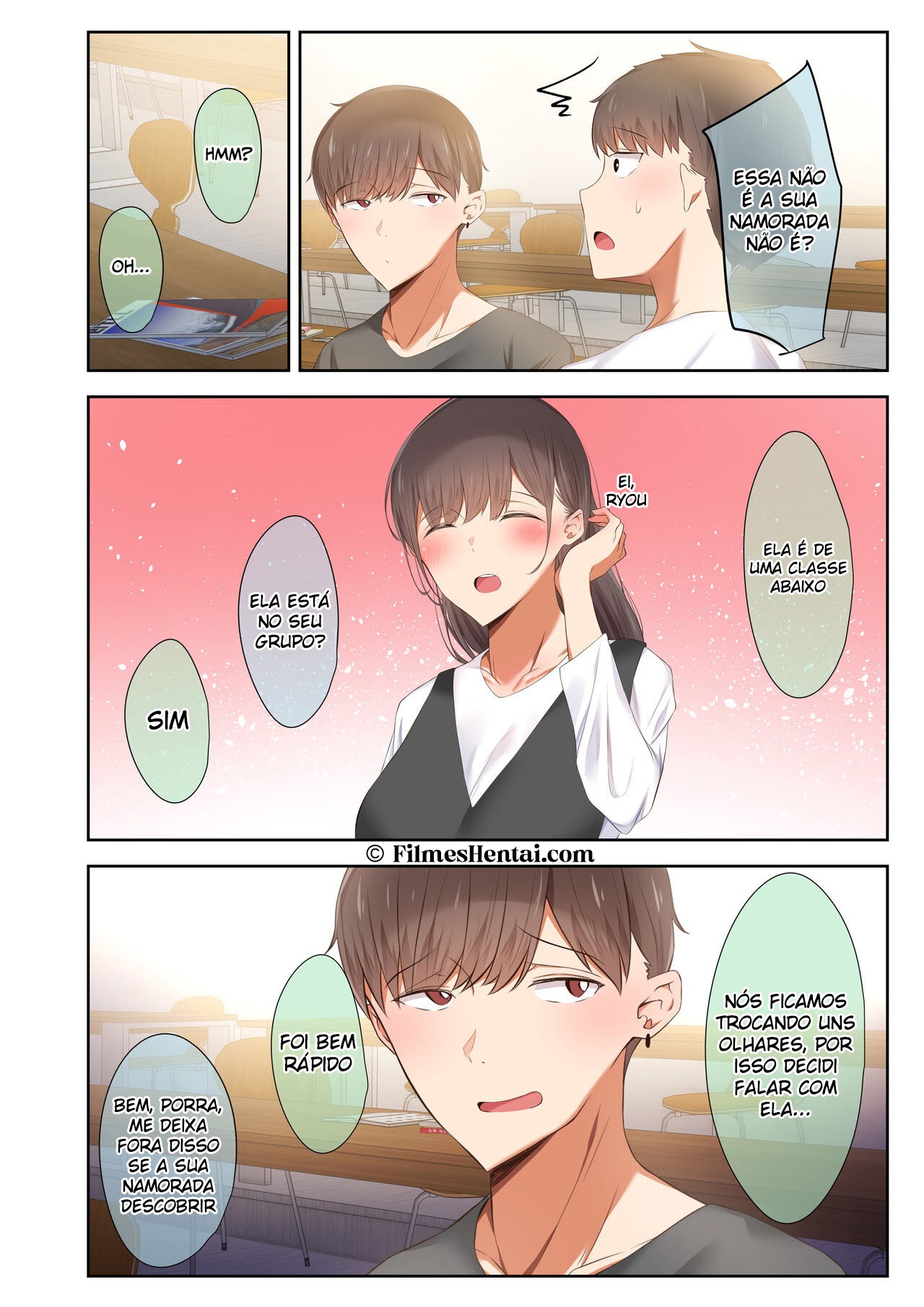 Otoko Tomodachi no Youna Ore no Osananajimi ga, Yarichin ni Yotte Mesu ni Saserareru Hanashi 图片编号 7