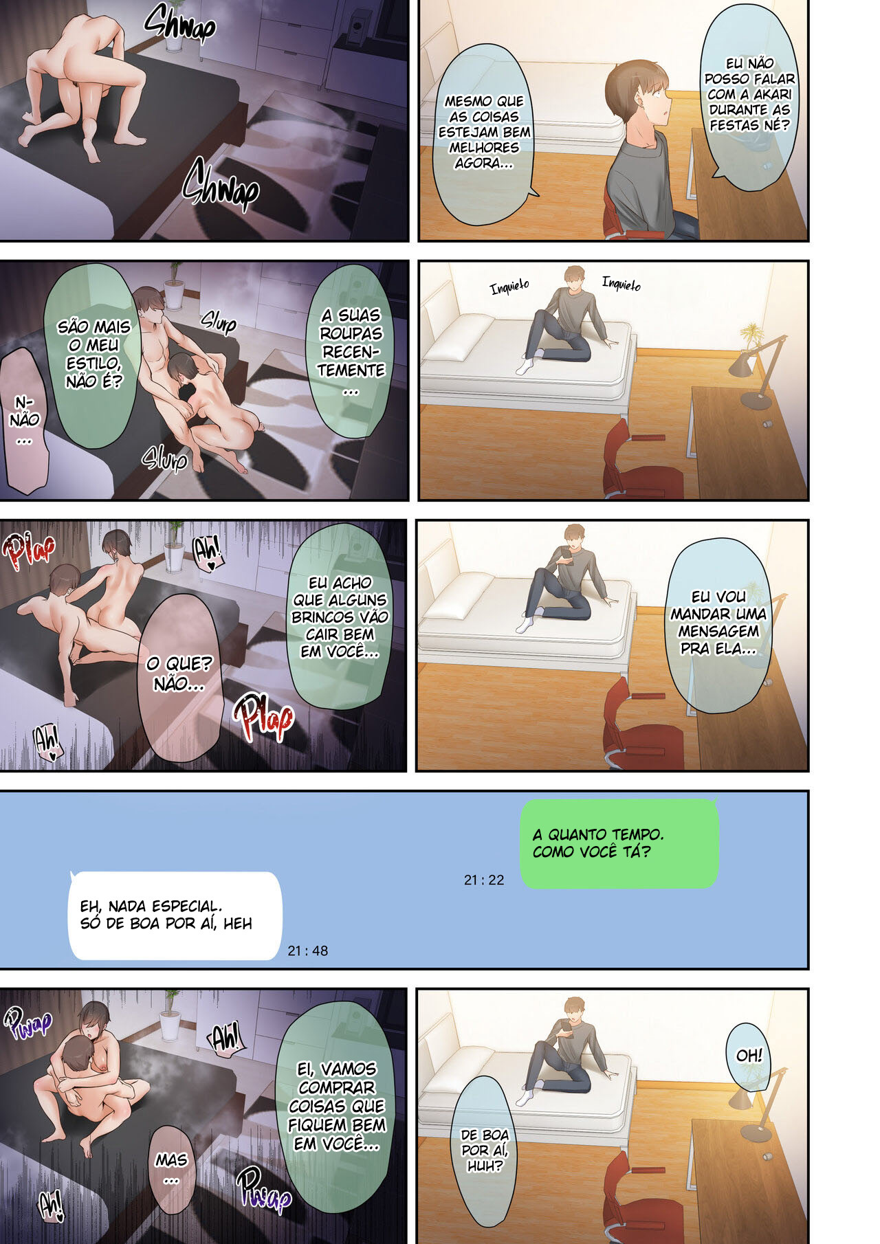 Otoko Tomodachi no Youna Ore no Osananajimi ga, Yarichin ni Yotte Mesu ni Saserareru Hanashi 2 画像番号 32