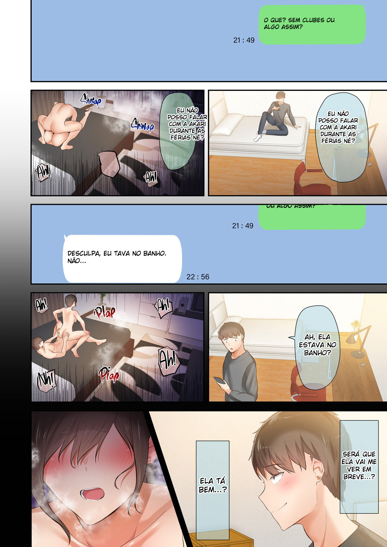 Otoko Tomodachi no Youna Ore no Osananajimi ga, Yarichin ni Yotte Mesu ni Saserareru Hanashi 2 画像番号 33