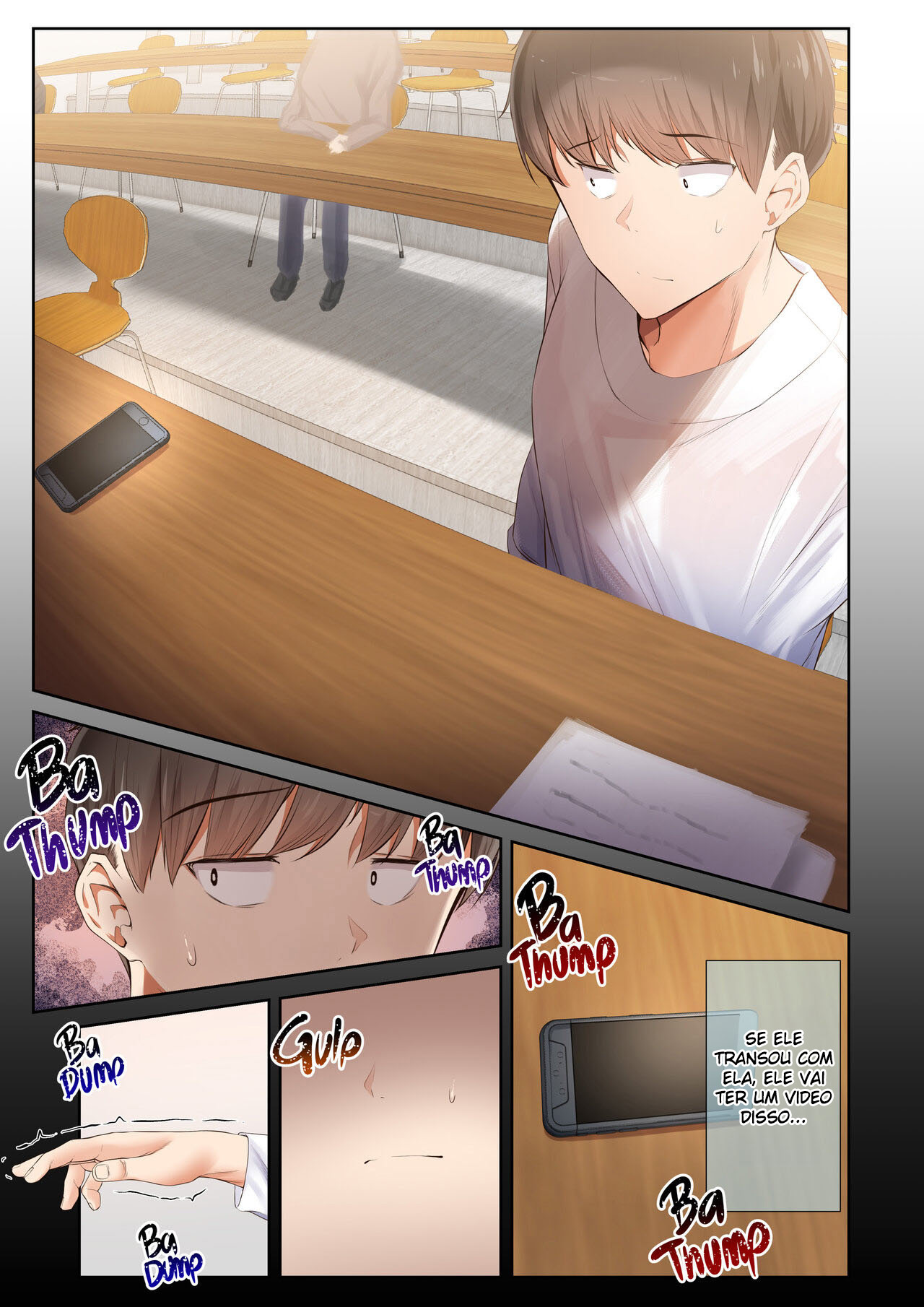 Otoko Tomodachi no Youna Ore no Osananajimi ga, Yarichin ni Yotte Mesu ni Saserareru Hanashi 2 画像番号 42