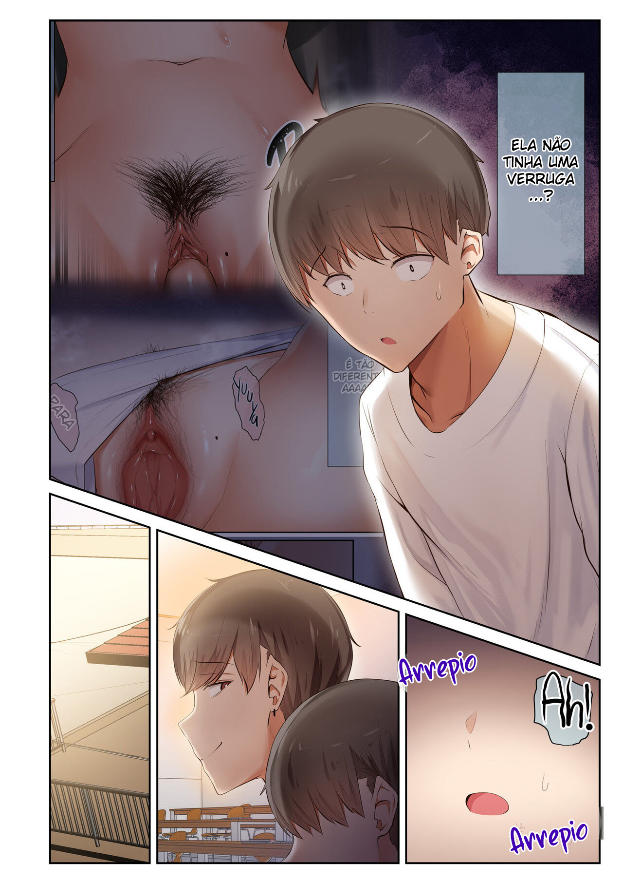 Otoko Tomodachi no Youna Ore no Osananajimi ga, Yarichin ni Yotte Mesu ni Saserareru Hanashi 2 画像番号 49