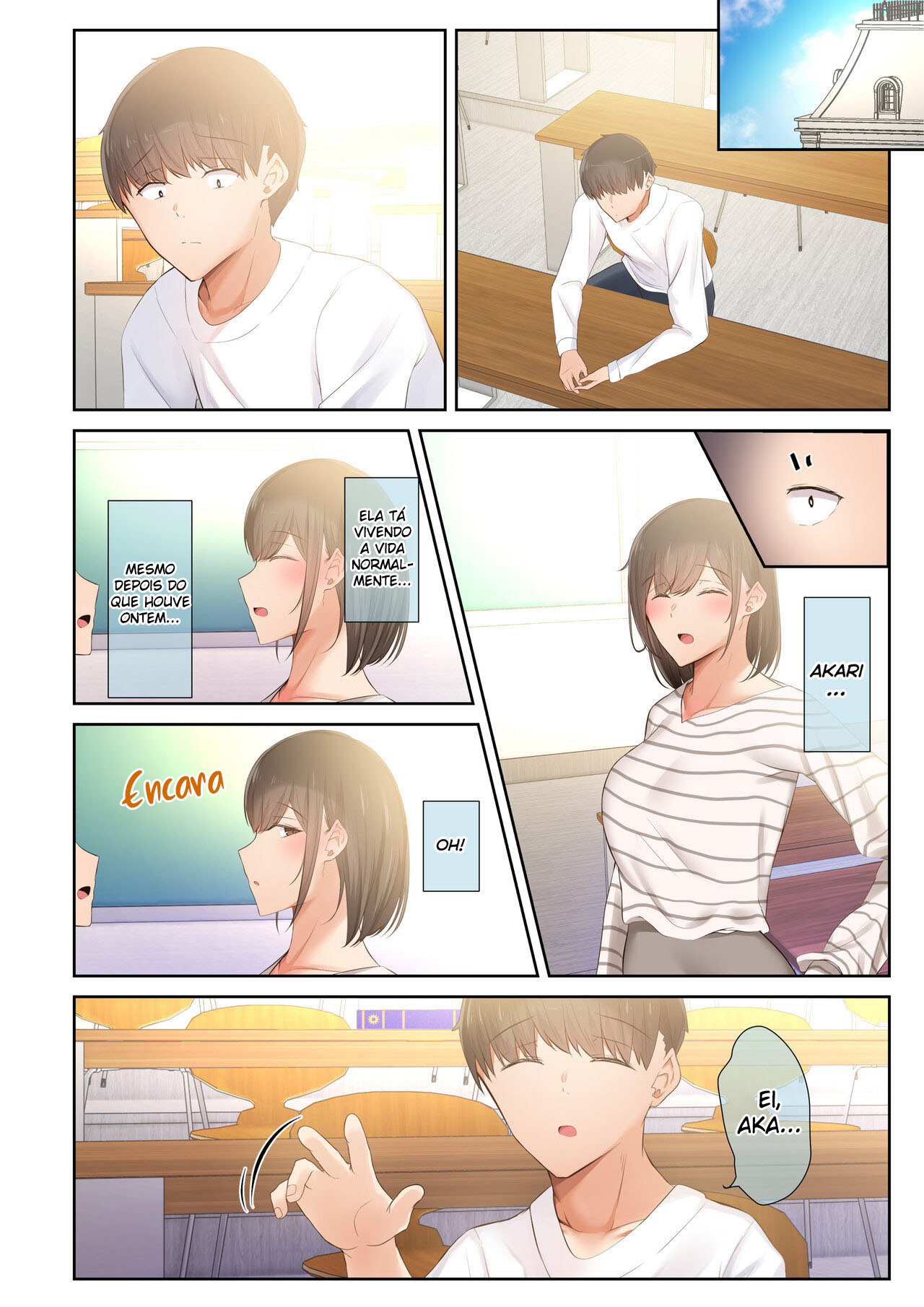 Otoko Tomodachi no Youna Ore no Osananajimi ga, Yarichin ni Yotte Mesu ni Saserareru Hanashi 2 画像番号 97