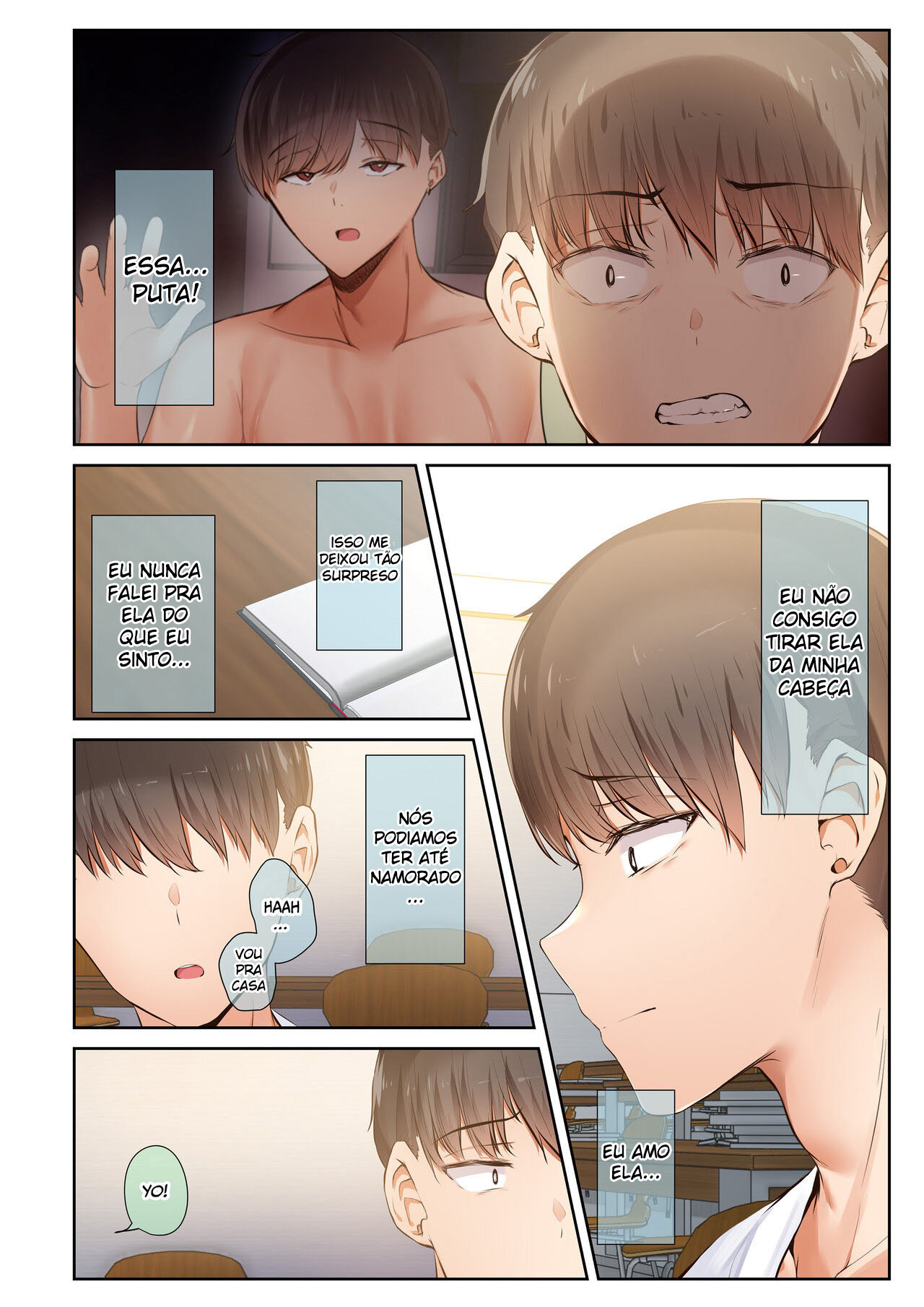 Otoko Tomodachi no Youna Ore no Osananajimi ga, Yarichin ni Yotte Mesu ni Saserareru Hanashi 3 画像番号 7