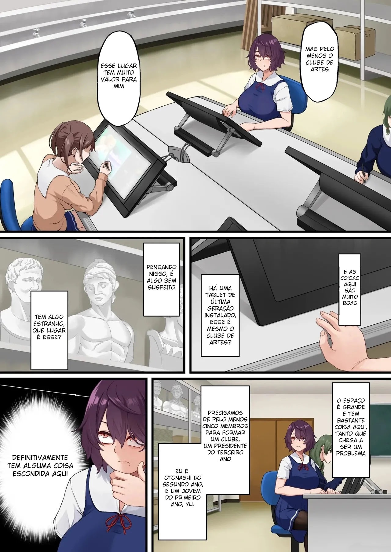 A História de Como Eu, Uma Introvertida do Clube de Artes Me Tornei a Escrava Sexual do Diretor изображение № 4