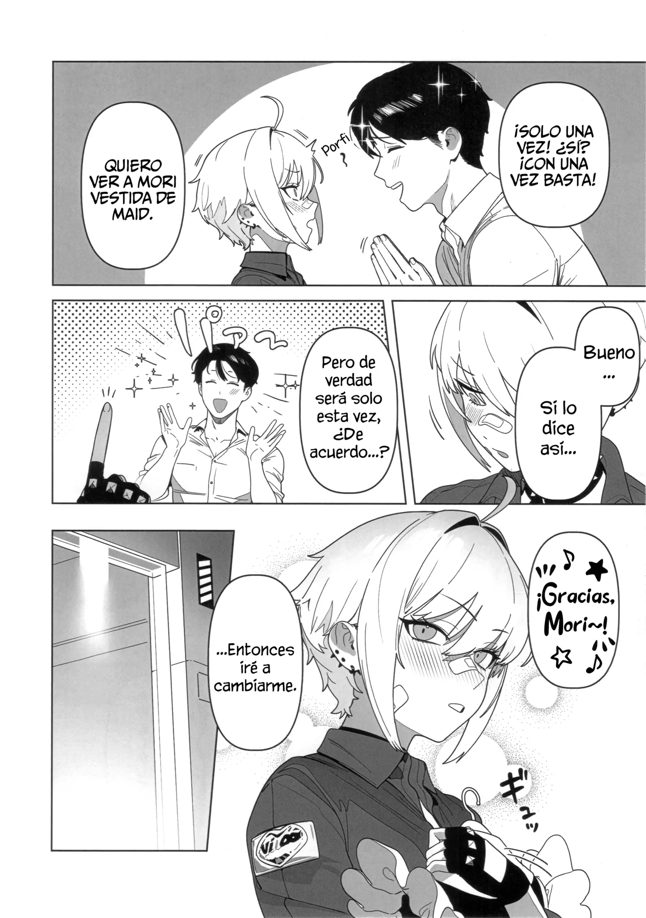 (C107) [Oasis (TABBTO)] Onegai Mori! (Goddess of Victory: Nikke) [Spanish] [Mapache Fansub] 图片编号 3