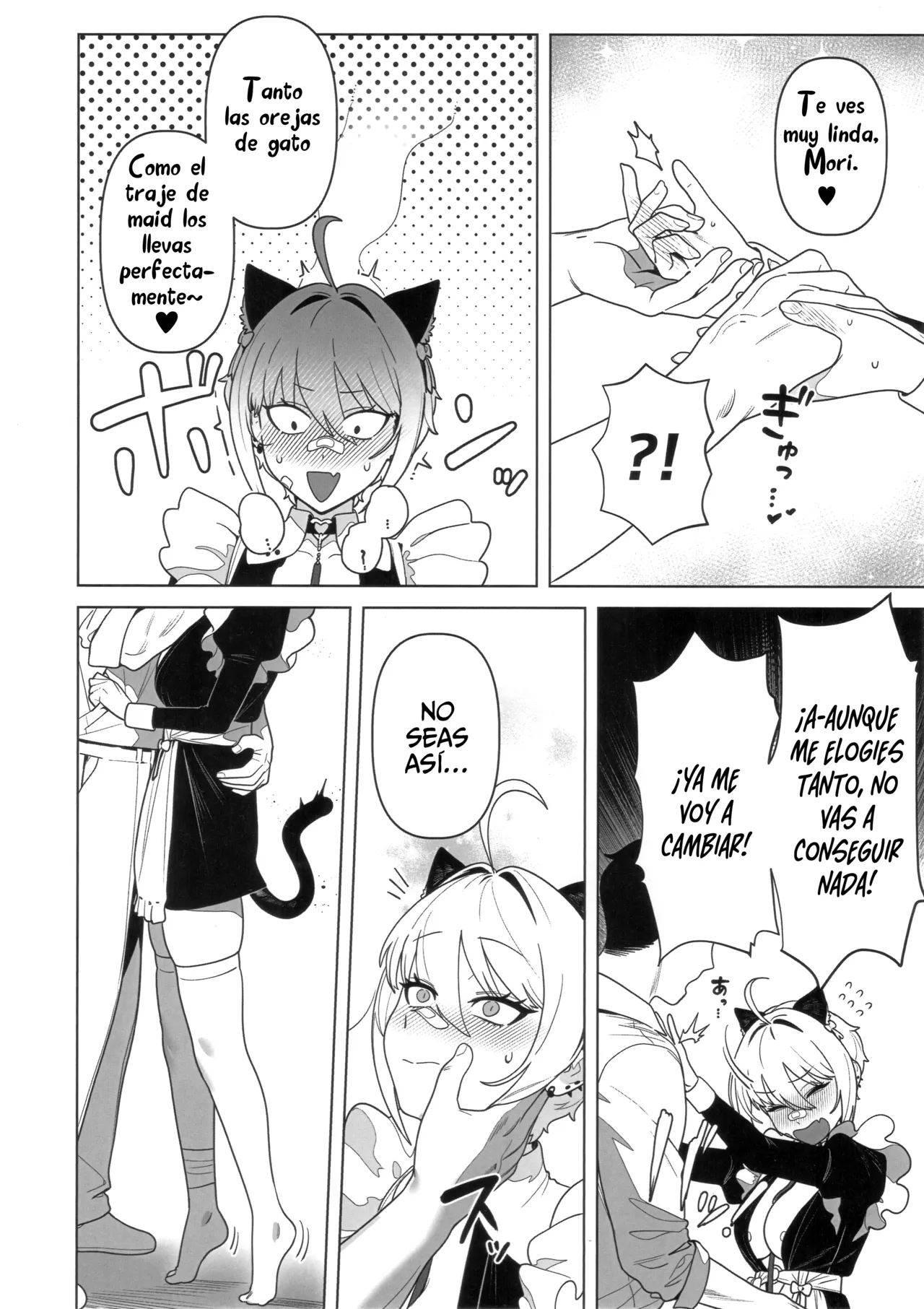 (C107) [Oasis (TABBTO)] Onegai Mori! (Goddess of Victory: Nikke) [Spanish] [Mapache Fansub] 图片编号 5