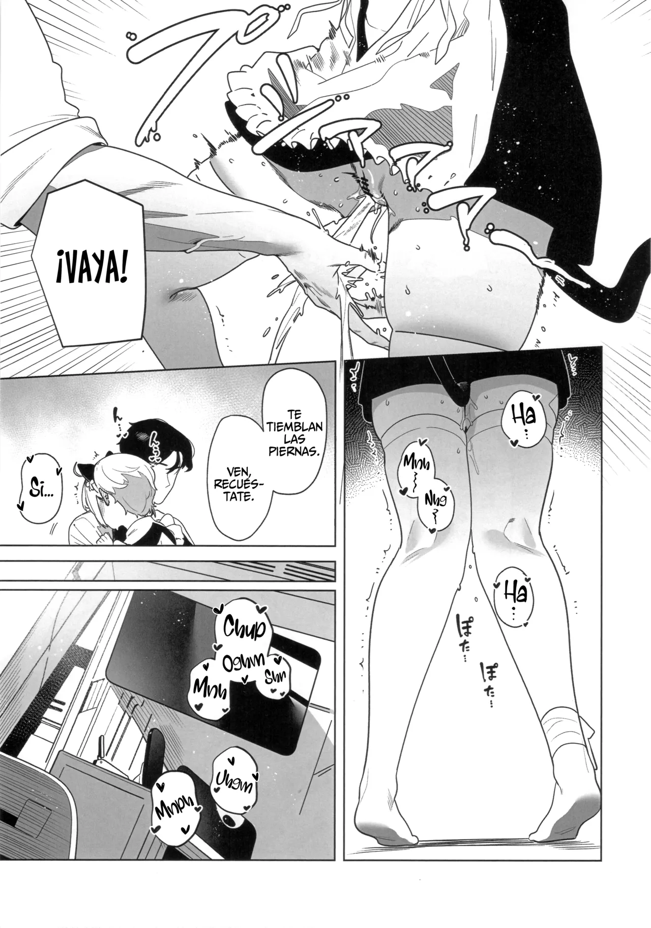 (C107) [Oasis (TABBTO)] Onegai Mori! (Goddess of Victory: Nikke) [Spanish] [Mapache Fansub] 图片编号 8