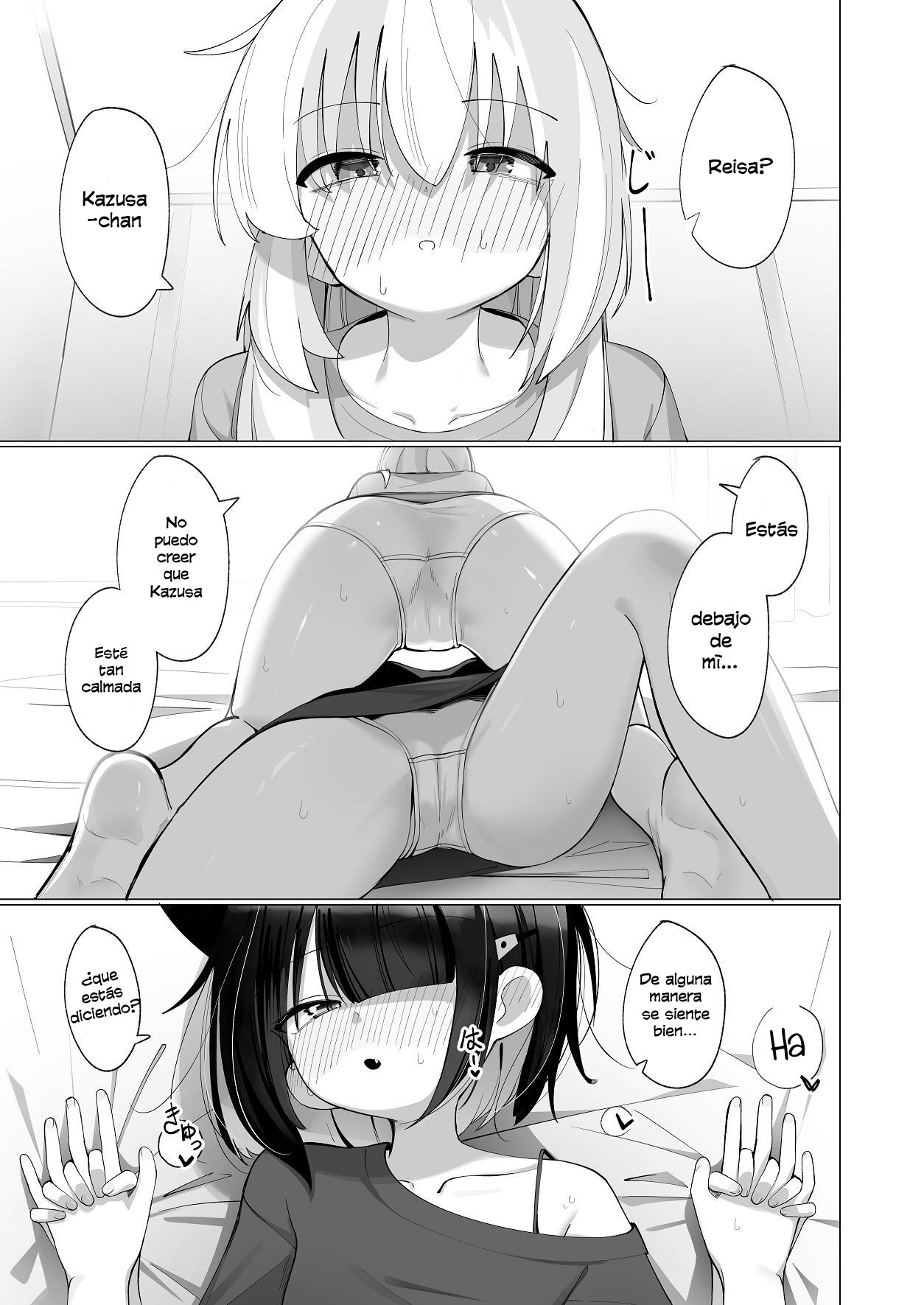 [Curry House (B8MEl)] Kazura y Reisa con chocolate alcohol y...  [spanish] (Blue Archive) 画像番号 13