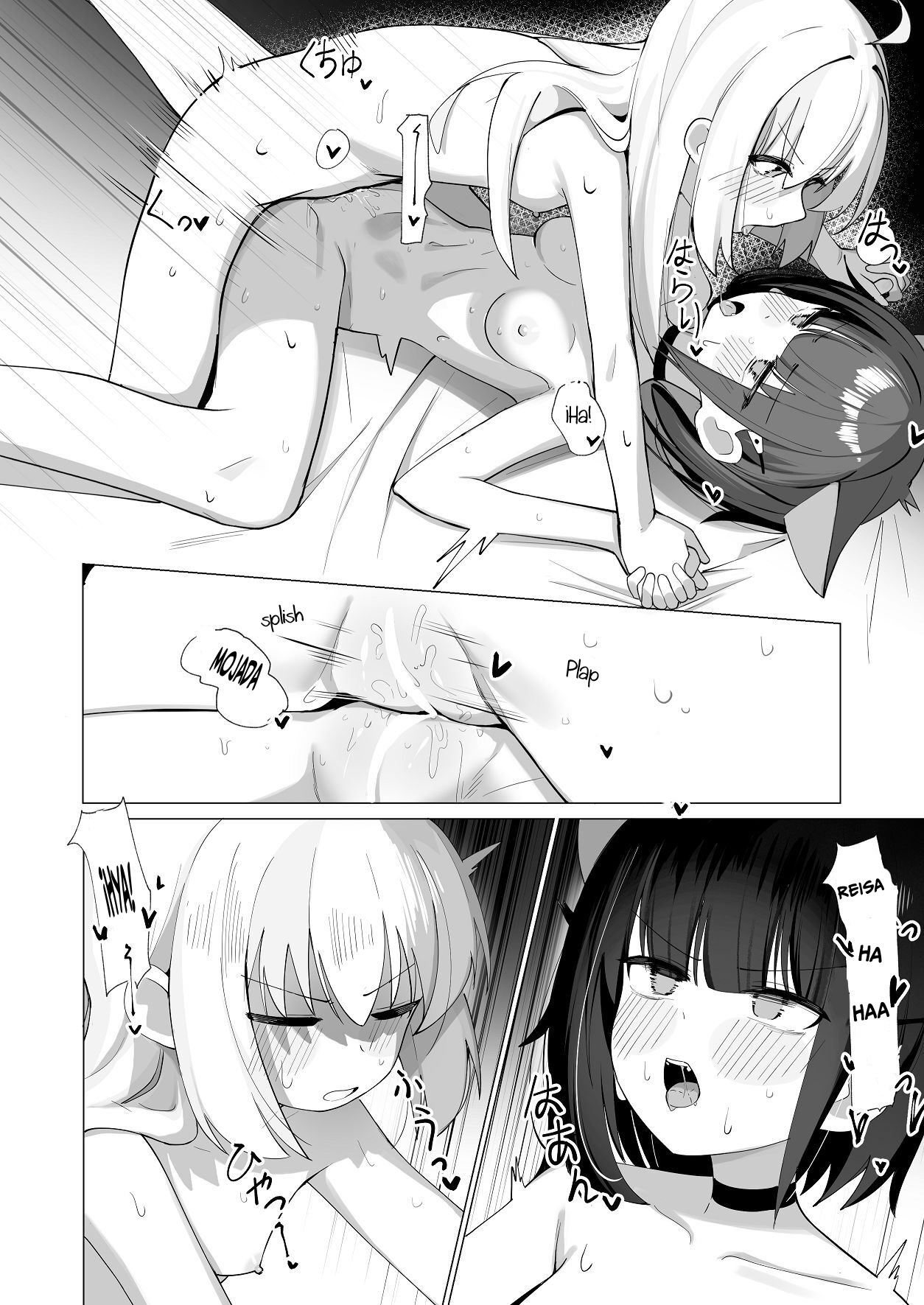 [Curry House (B8MEl)] Kazura y Reisa con chocolate alcohol y...  [spanish] (Blue Archive) 画像番号 24