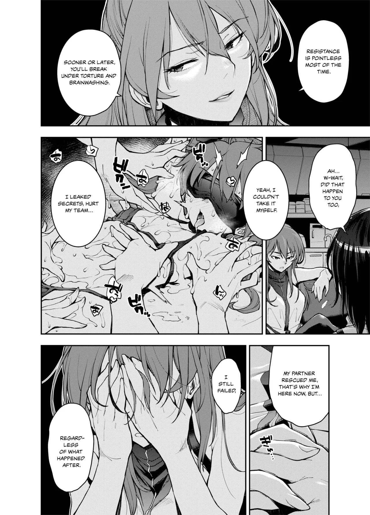 [Ryoumoto Hatsumi] [DEEP SPACE EIGHT] The Captured Space Police Cadet Falls to the Twin Tentacle Monster's Lesbian Interrogation [English] [Your Deer Friends Black] 图片编号 44