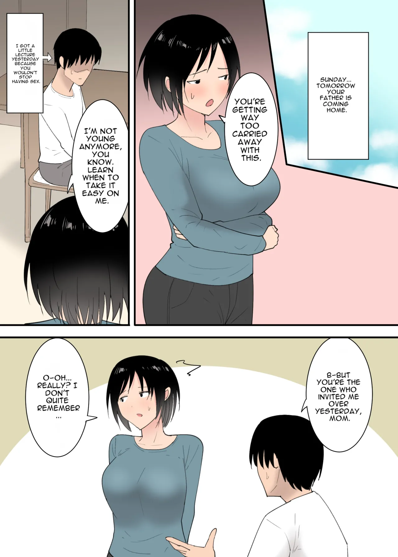 [Templicher] Kaa-san to Sex Shita Mikkakan | Three Days of Sex with My Mom [English] [MTL] 59eme image