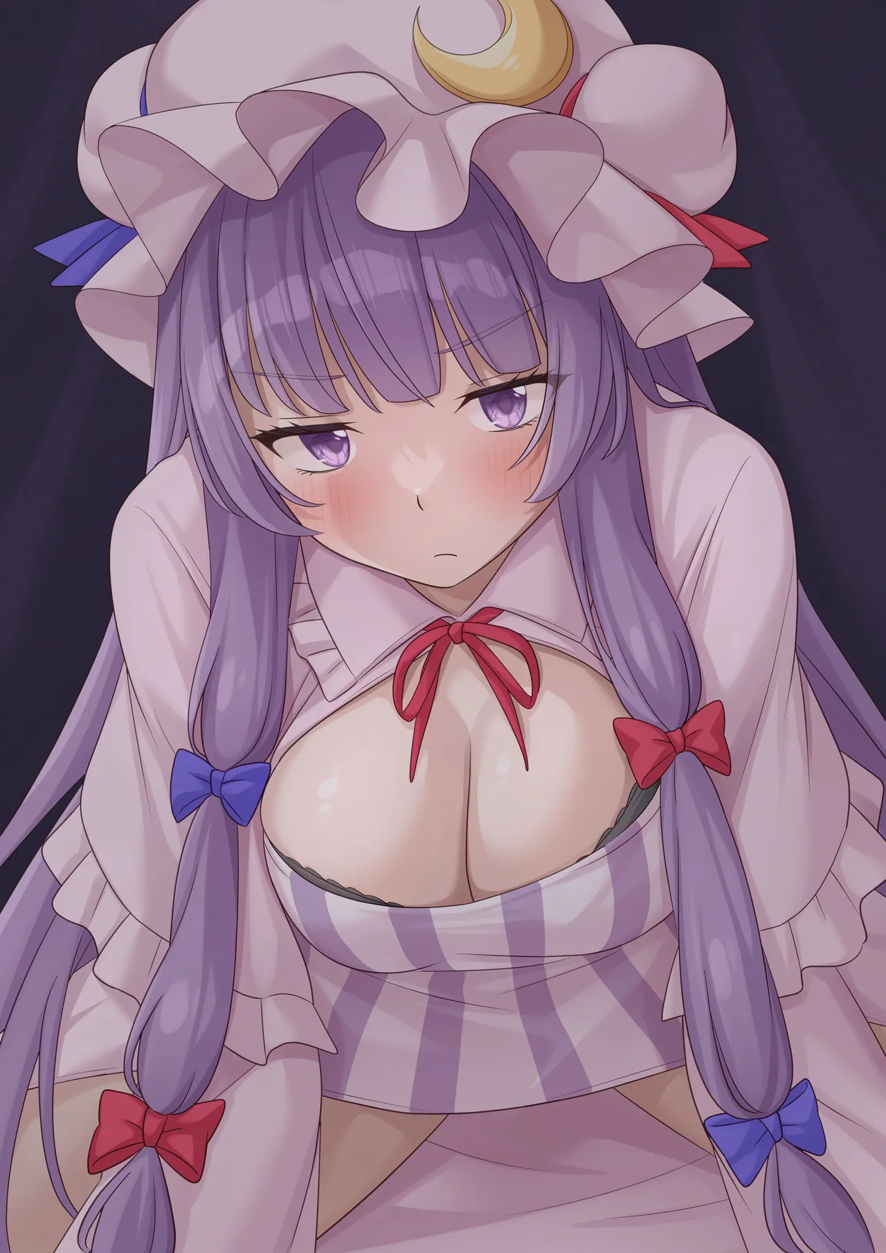 [Rami Koubou (Ramii)] Muramura Patchouli Mou Gaman Dekinai!! (Touhou Project) [Chinese] [甜族星人x我不看本子汉化] [Digital] image number 3