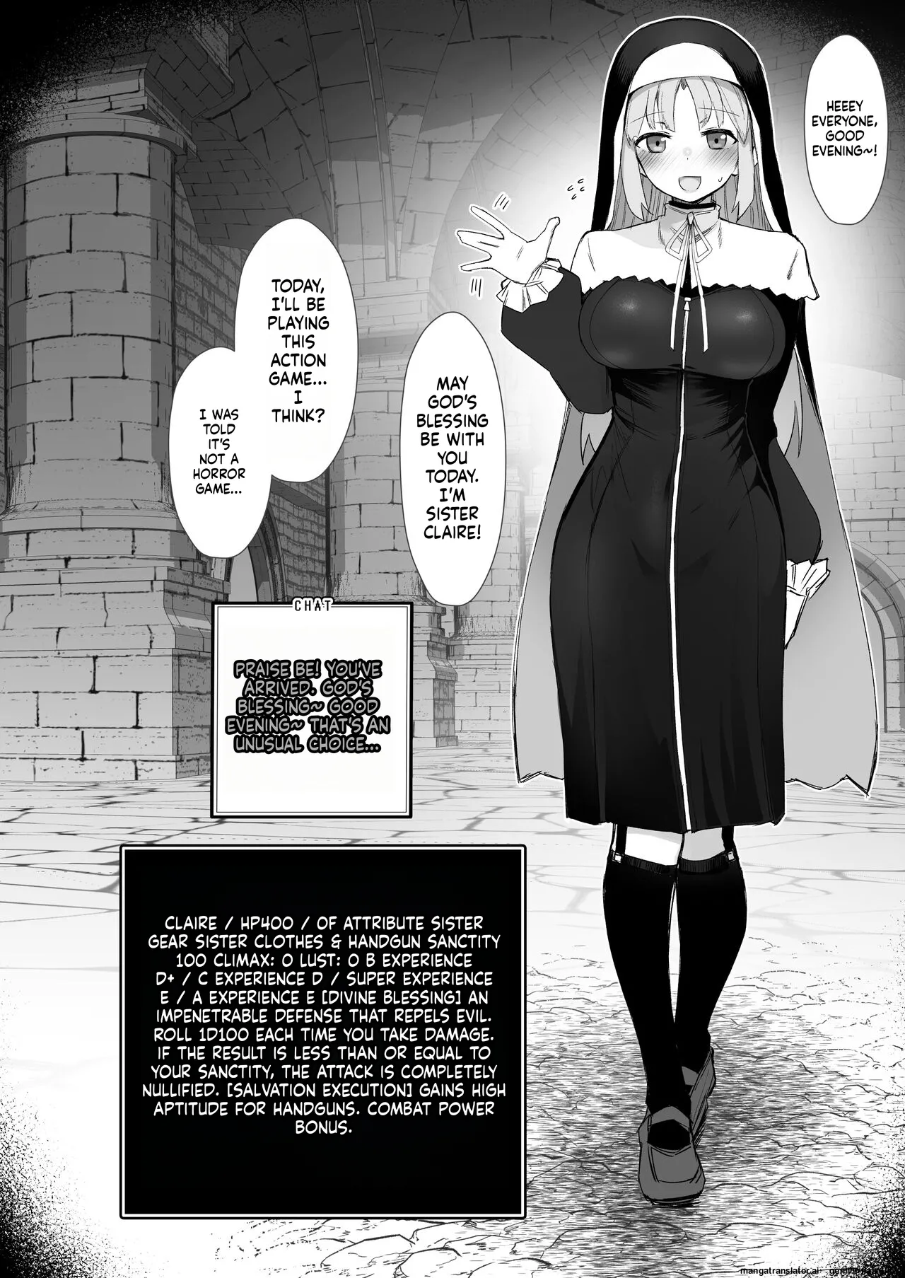 [30min-5000yen (Kagami Uekusa)] Niji Ero Trap Dungeon Bu 4 (Sister Claire) [Digital] (SCANMTL) 5eme image