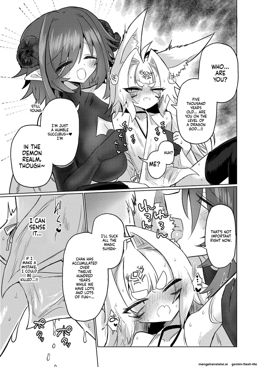 [Shadan Katsudoh (Kyuusuikei)] On'na inma kara mitara qiān èr bǎi suì Nante wakazōdakara ne~tsu! ! [Digital] (SCANMTL) image number 12