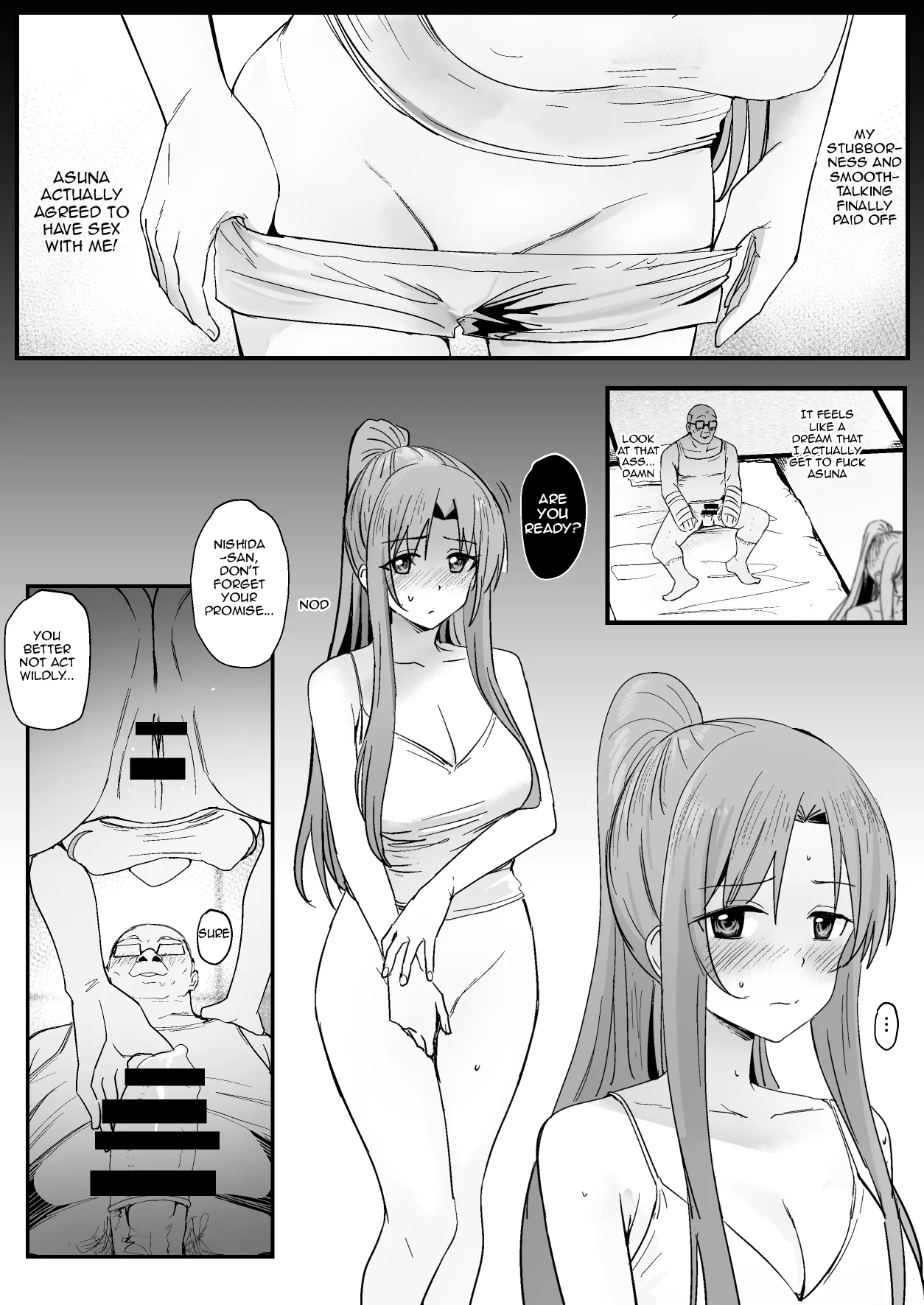 [Oninarasu] Asuna - Nishida 4 (Sword Art Online) [English] 20eme image