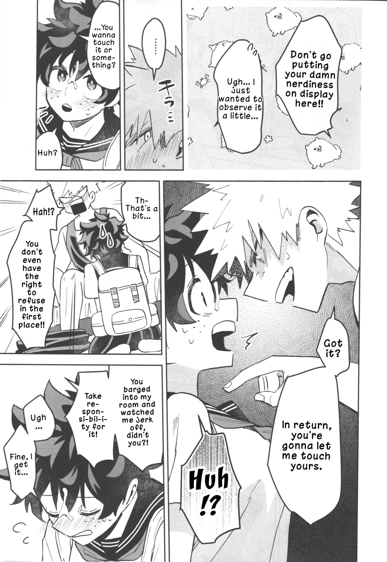 (Douyara Deban no Youda! 29) [Kinomuku Manami (Yakata)] Onegai ga Arimasu! (Boku no Hero Academia) | I Have a Favor to Ask! [English] [LKK•Scans] 图片编号 15